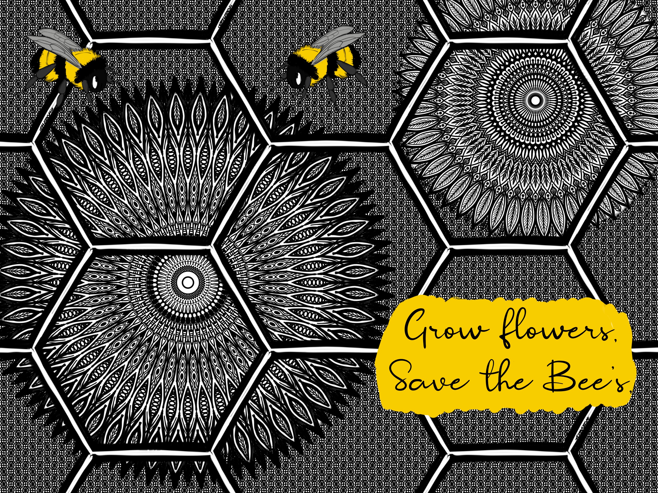Save the bee's, grow flowers