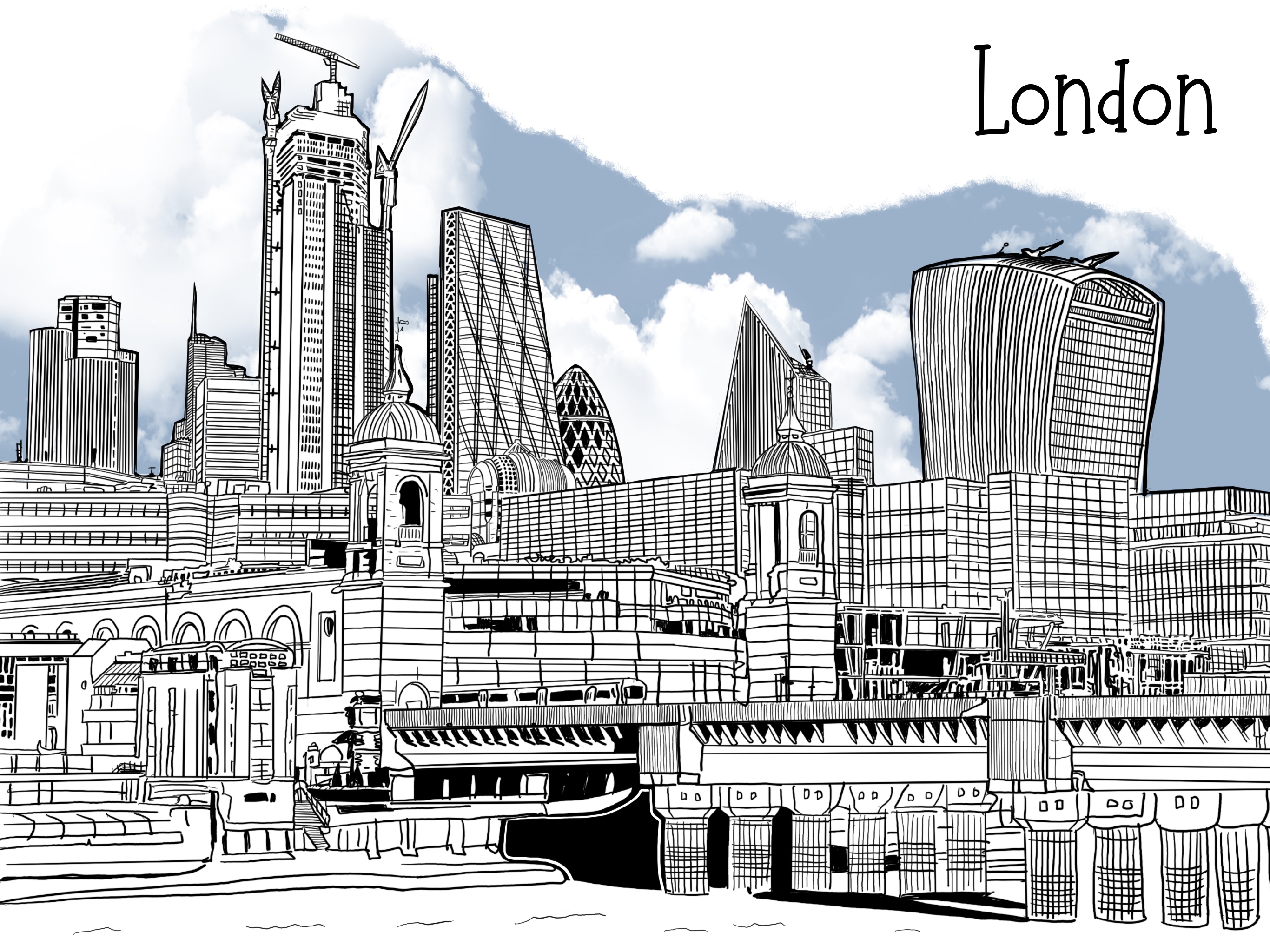 London City buildings