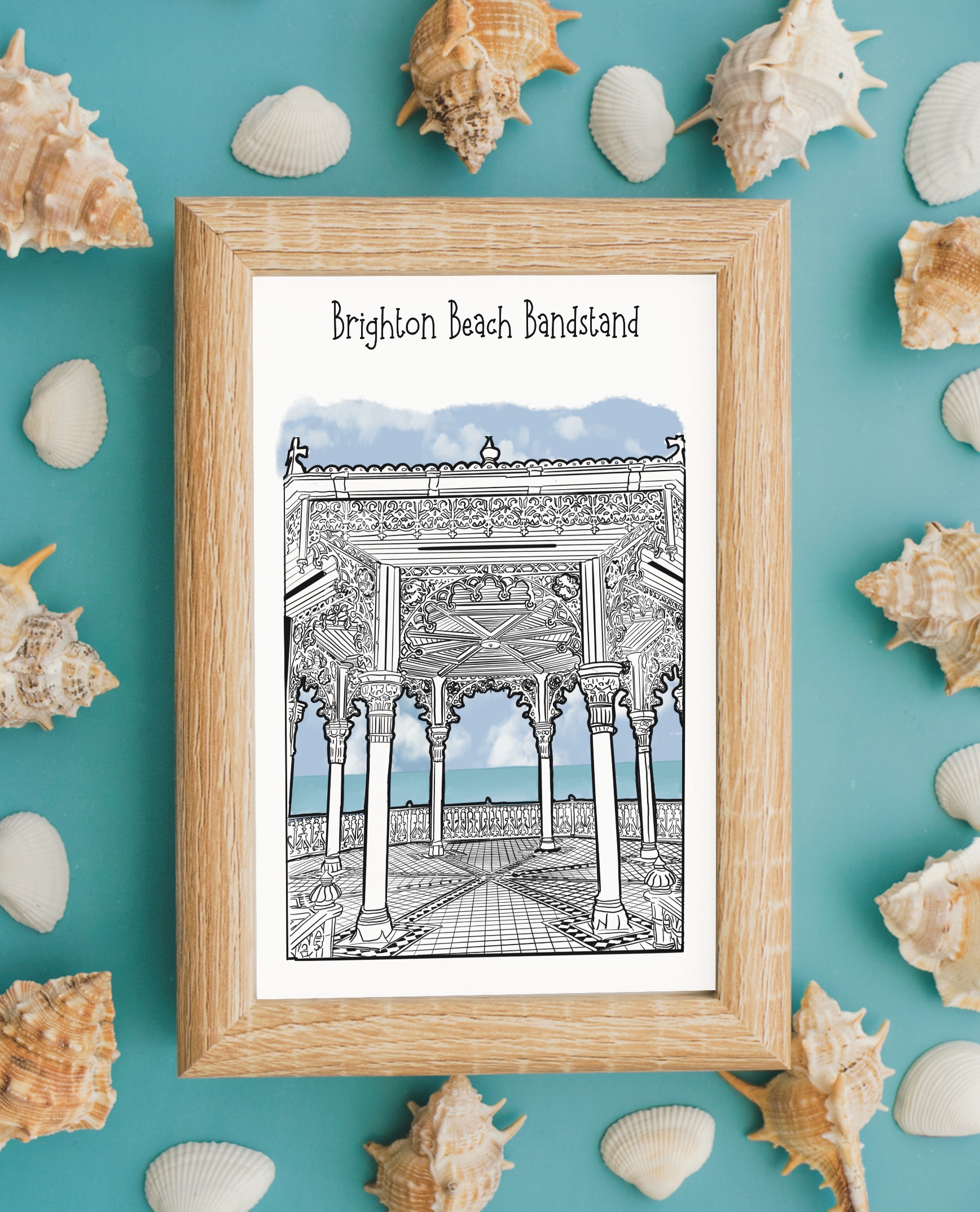 Brighton beach bandstand "The Birdcage'