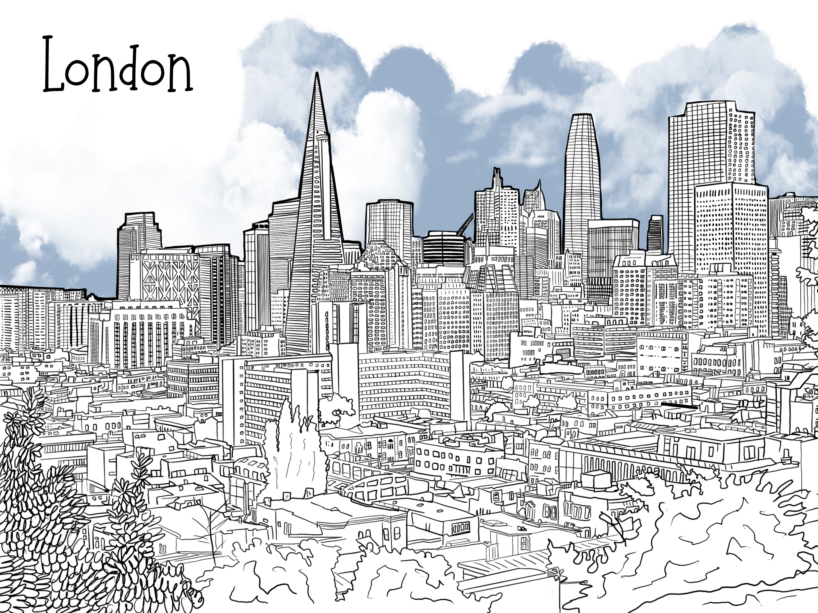 London- concrete city