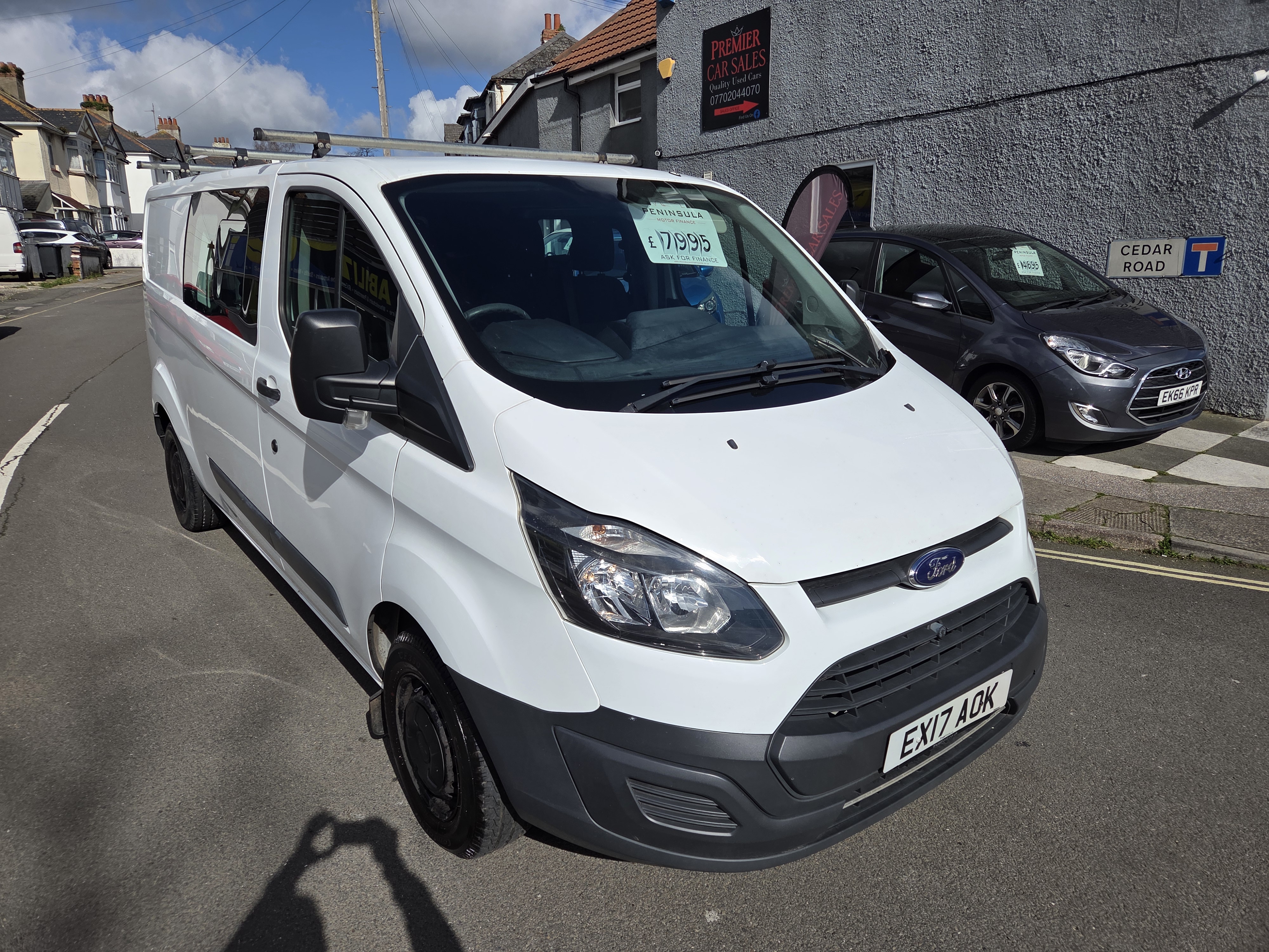 🤩 RELIABLE, ECONOMICAL RARE 2017 FORD TRANSIT CUSTOM CREW CAB LWB 2.0 DIESEL 🤩