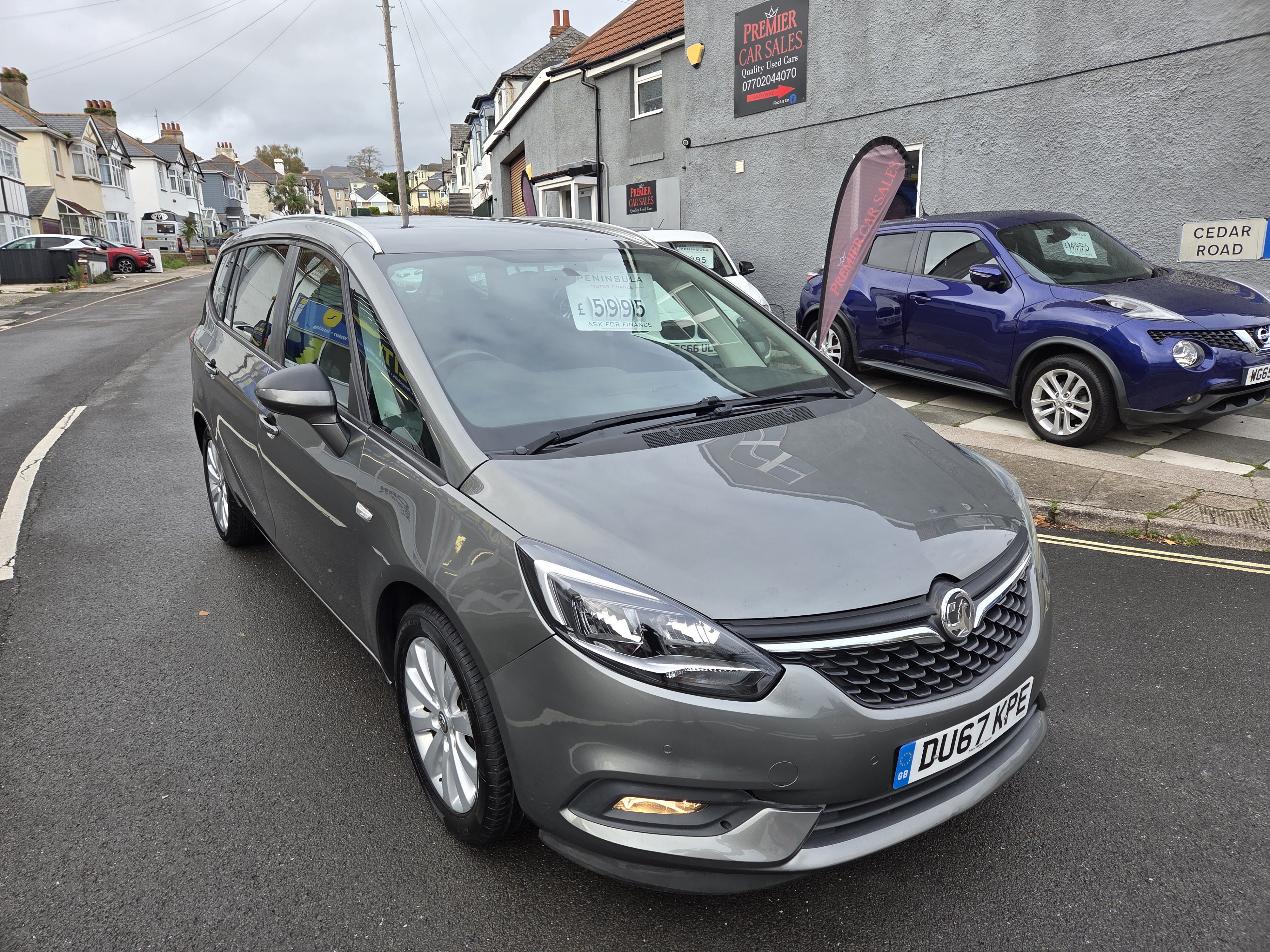  🤩 TOP SPEC, SPACIOUS 7 SEATER 2017 (67) VAUXHALL ZAFIRA TOURER SRI 1.6 DIESEL🤩