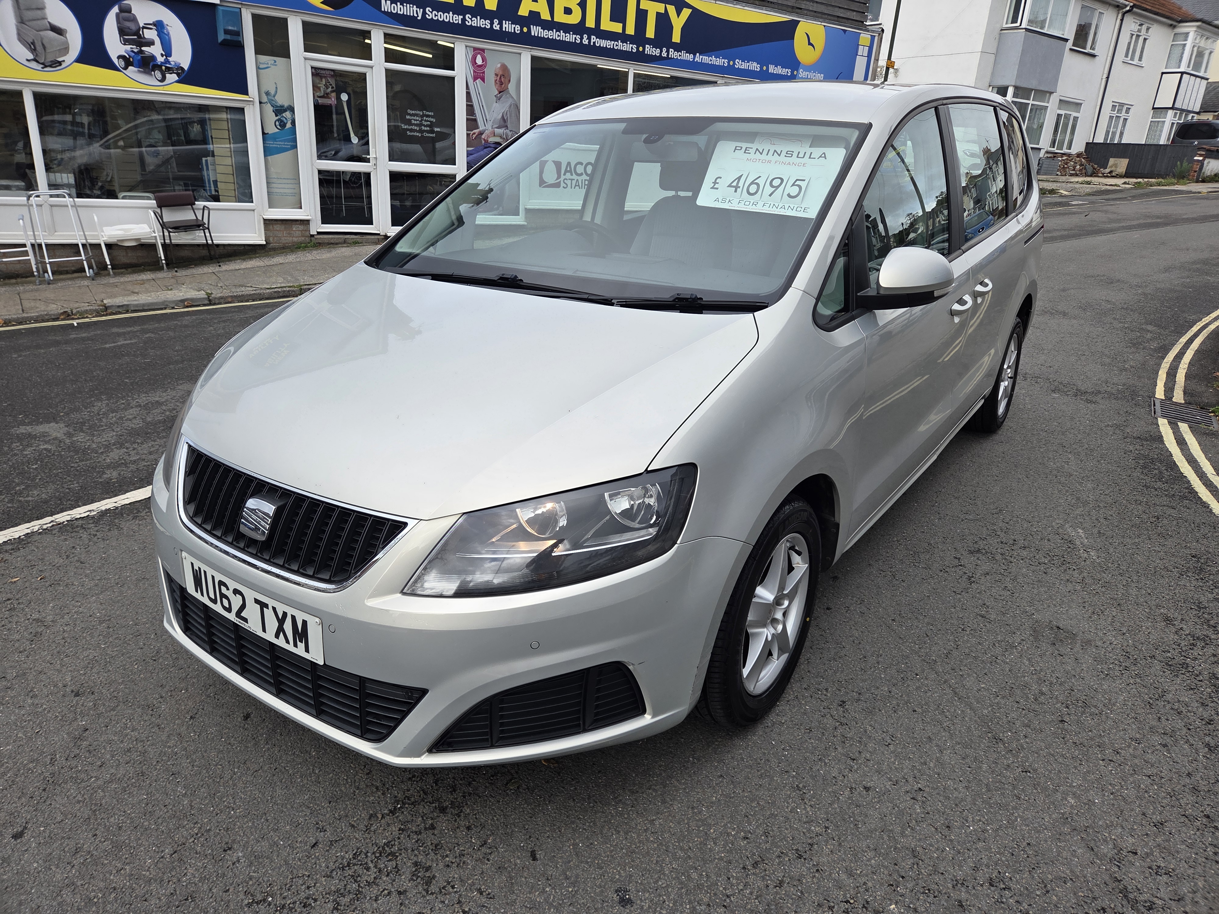 🤩SPACIOUS 7 SEATER 2012 (62) SEAT ALHAMBRA 2.0L DIESEL 🤩