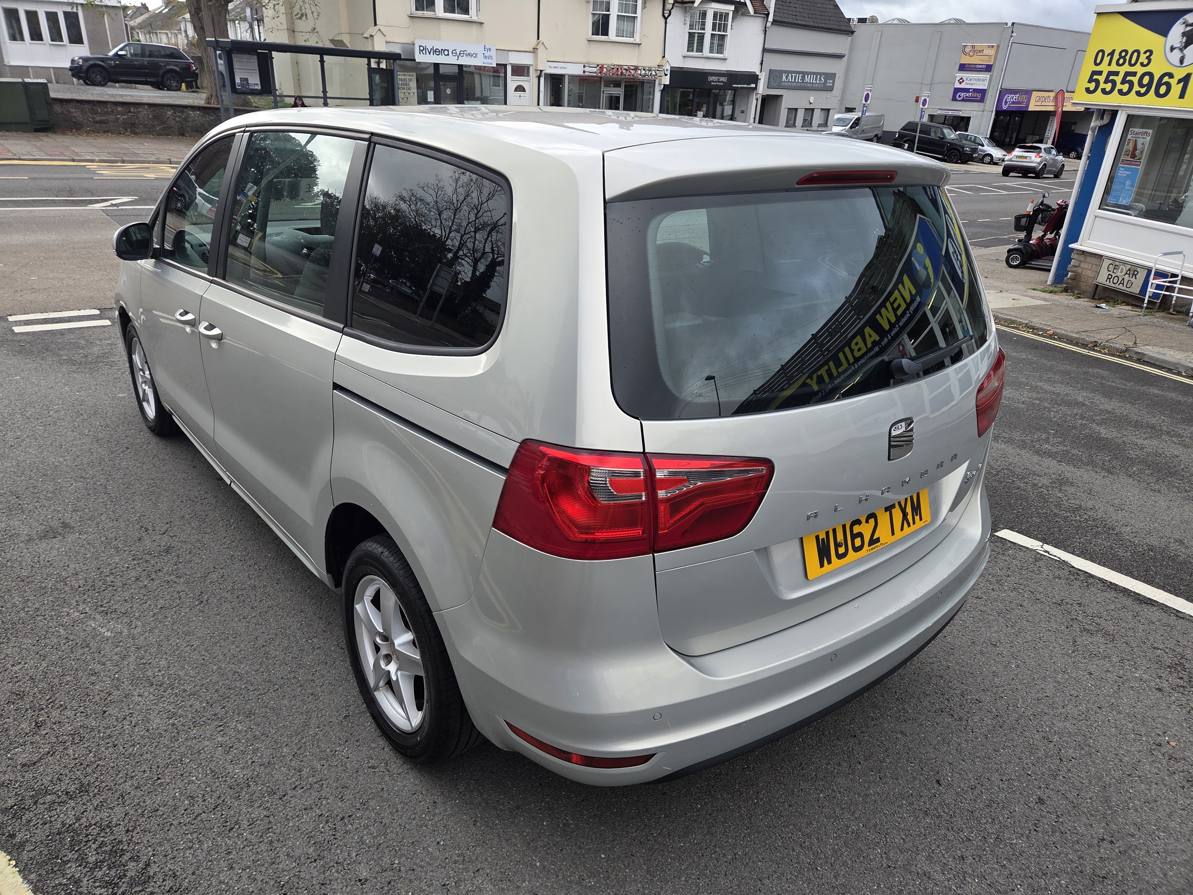 🤩SPACIOUS 7 SEATER 2012 (62) SEAT ALHAMBRA 2.0L DIESEL 🤩