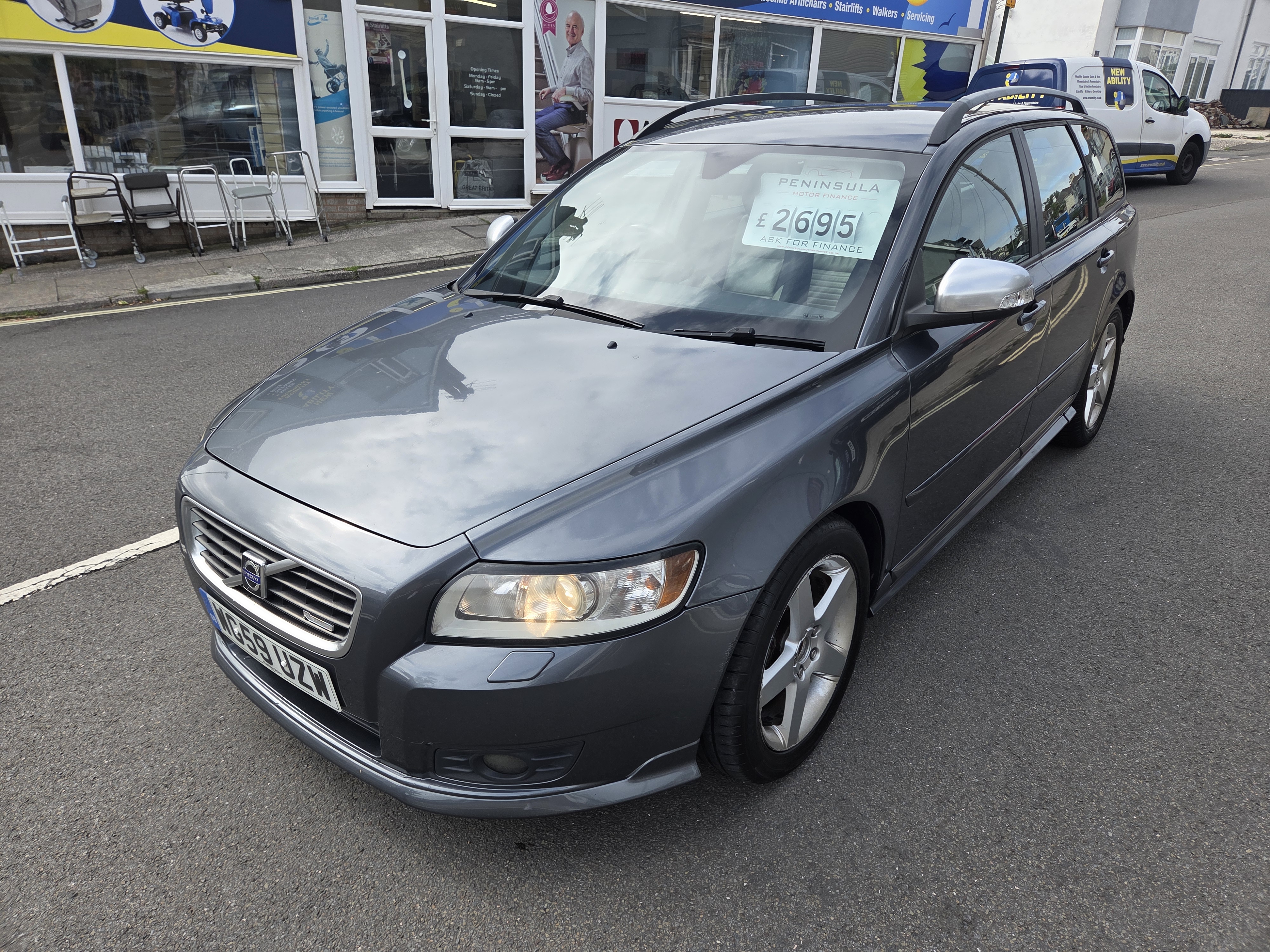 🤩RELIABLE & SPACIOUS 2009 (59) VOLVO V50 R-DESIGN ESTATE 1.6 DIESEL 🤩