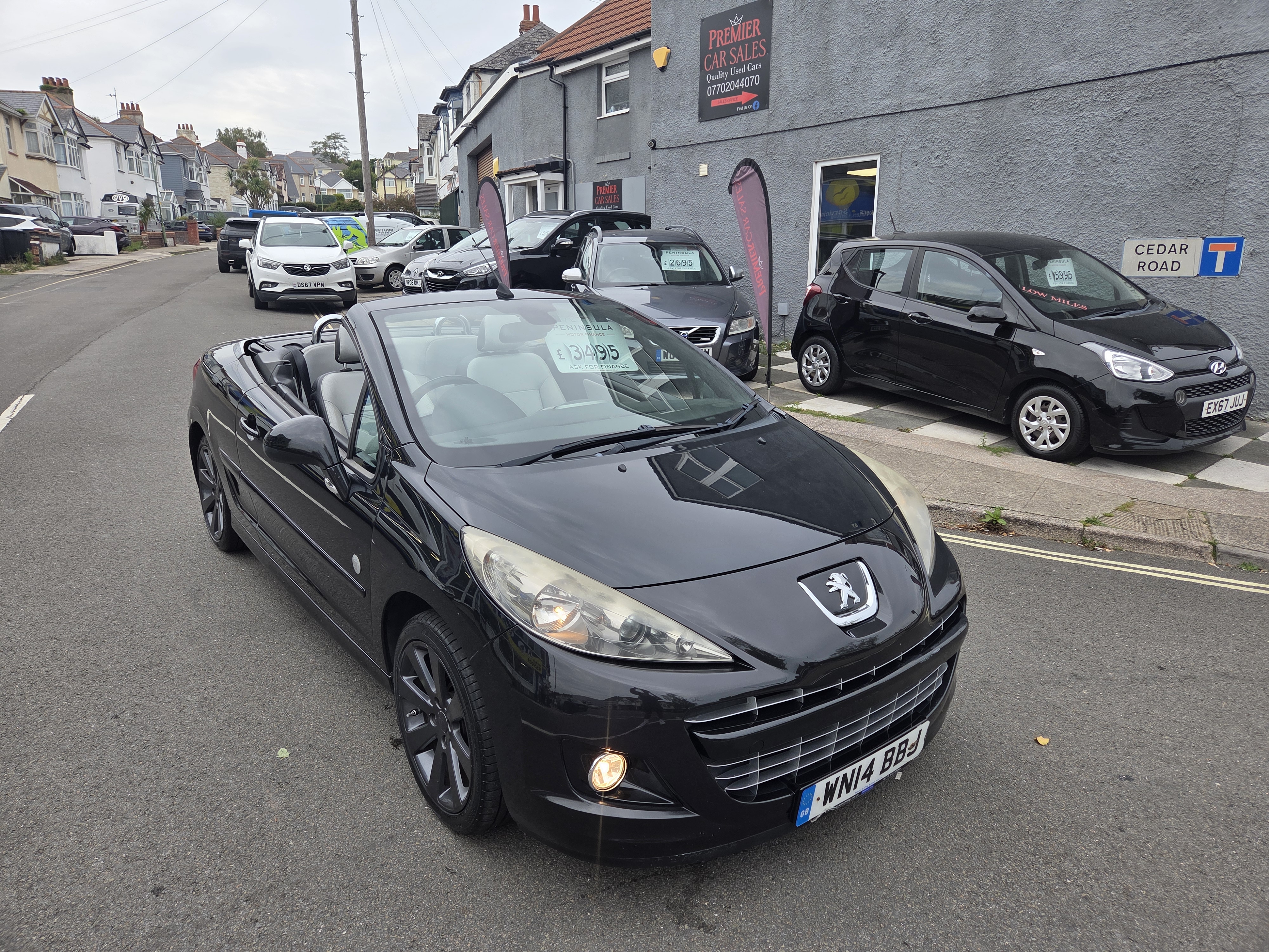🤩STUNNING, LOW MILEAGE 2014 PEUGEOT 207CC ROLAND GARROS CONVERTIBLE 1.6 PETROL 💥
