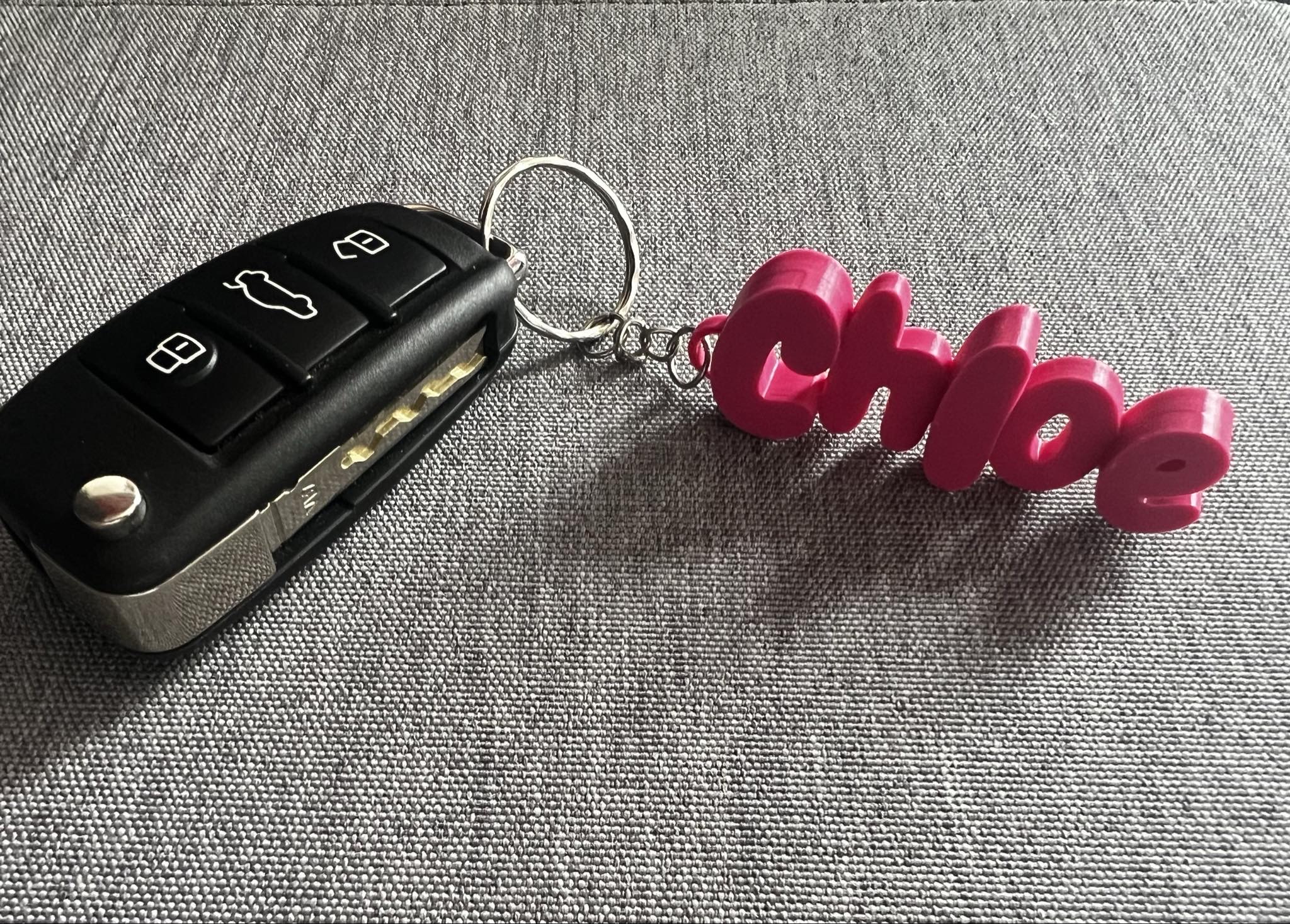 Porte-clés personnalisé - Imprimé 3D 
