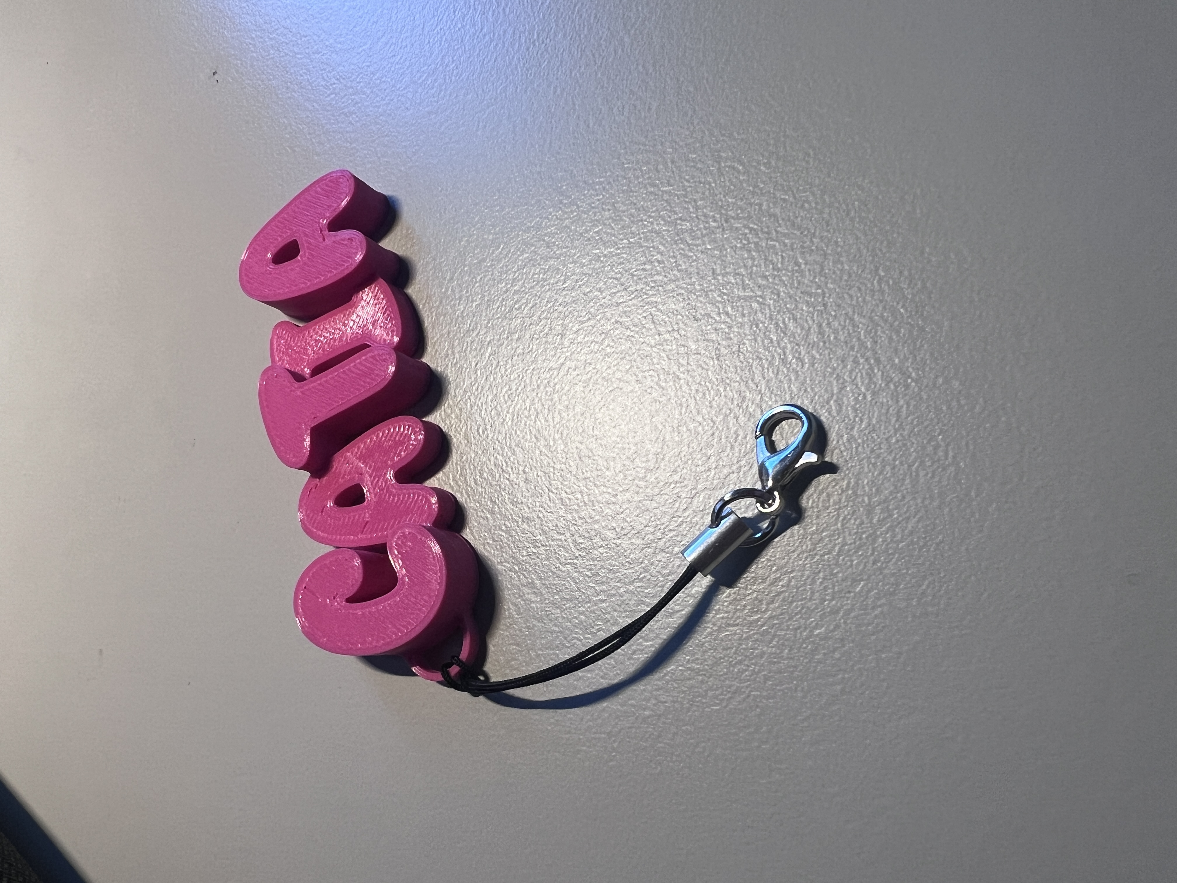 Porte-clés personnalisé - Imprimé 3D 