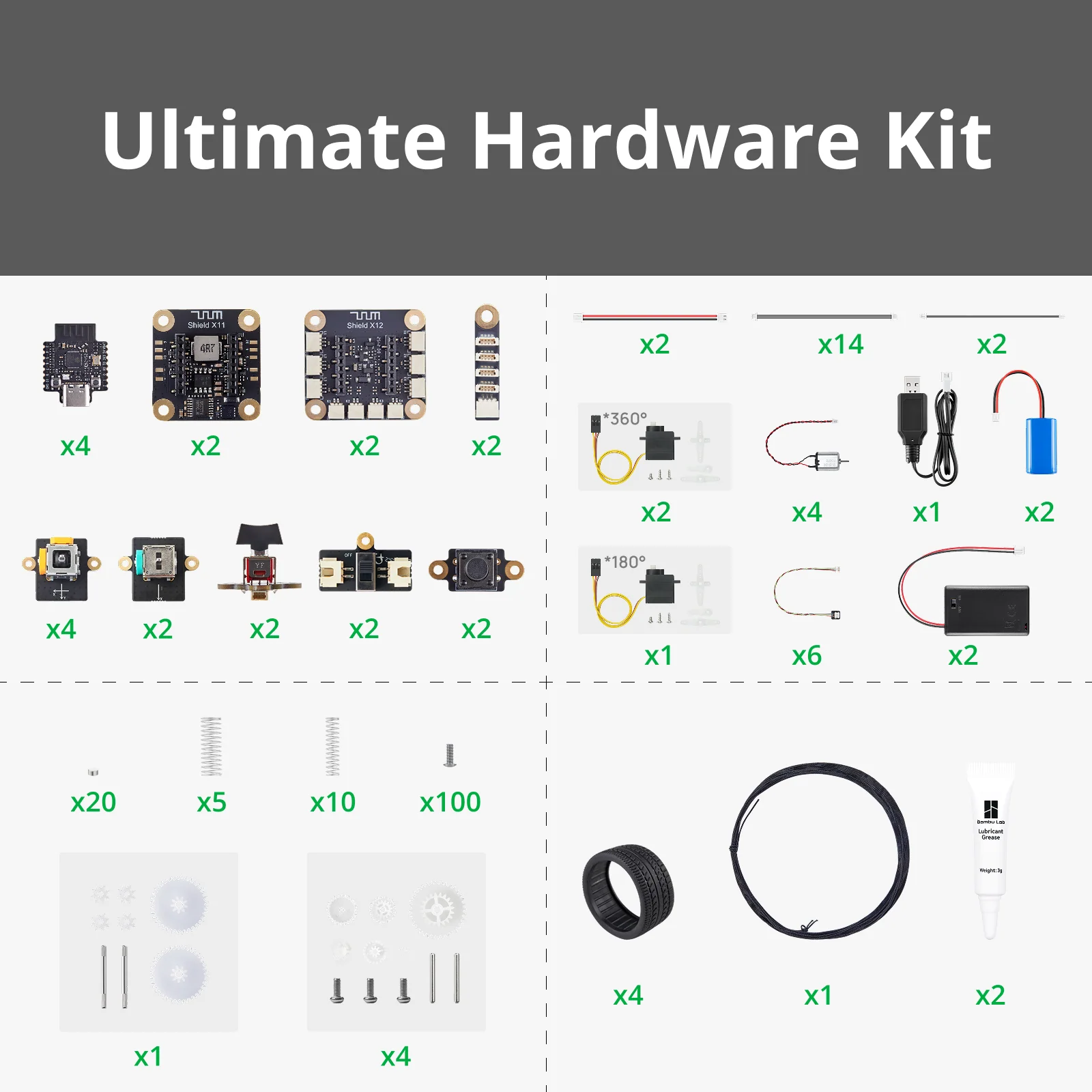 CyberBrick Ultimate Hardware Kit 