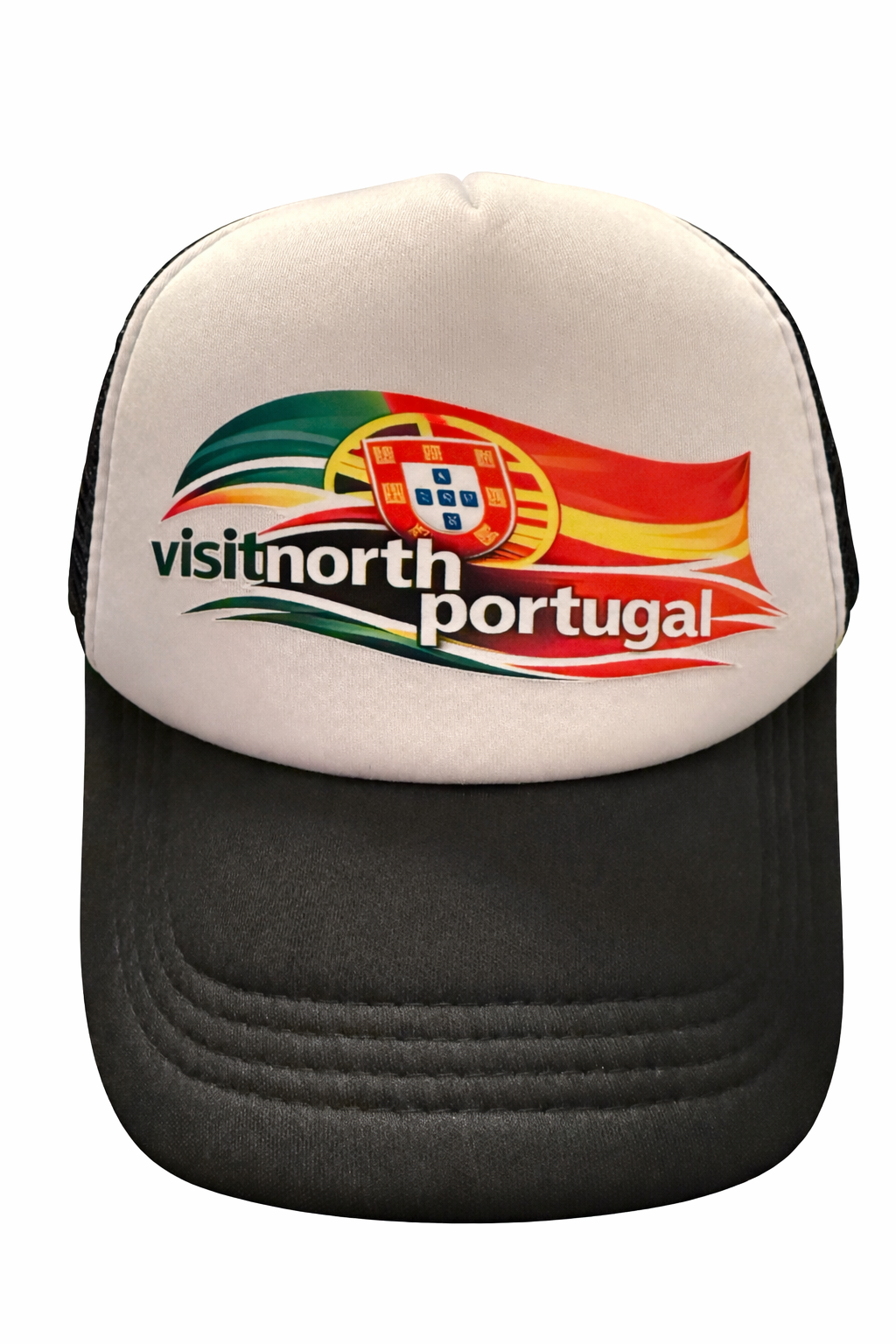 White Baseball Mesh Cap