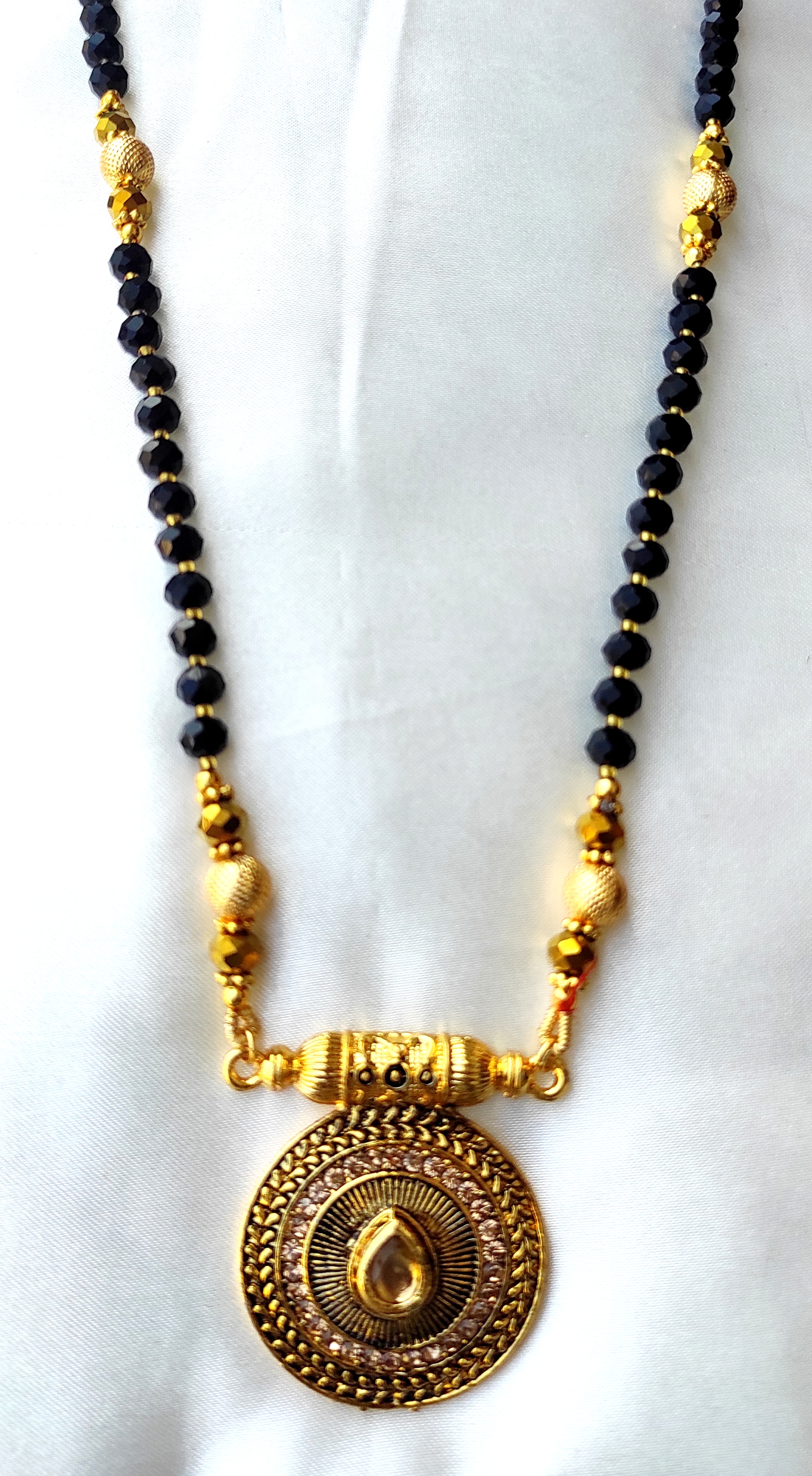 Charmed Infinity Mangalsutra, It is worn daily by married women as a symbol of their marital status,