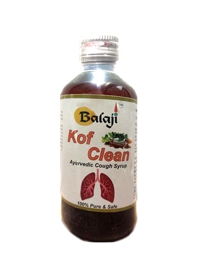Balaji Kof Clean Ayurvedic Cough Syrup 450ml