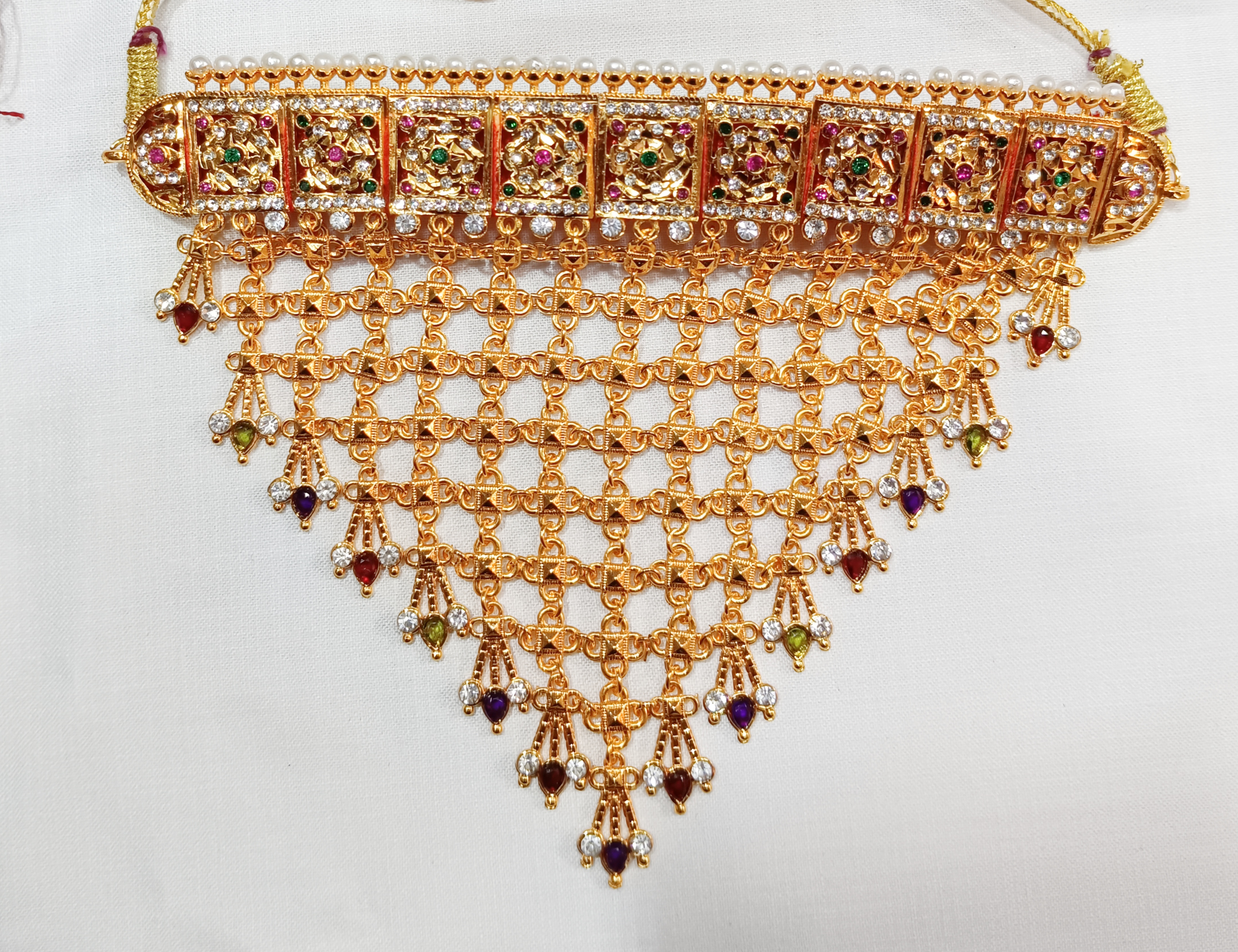 MOHAN KANTHI RAJPUTANA NECKLACE/KANTI/AAD/TEDIYA/MUT/HASLI