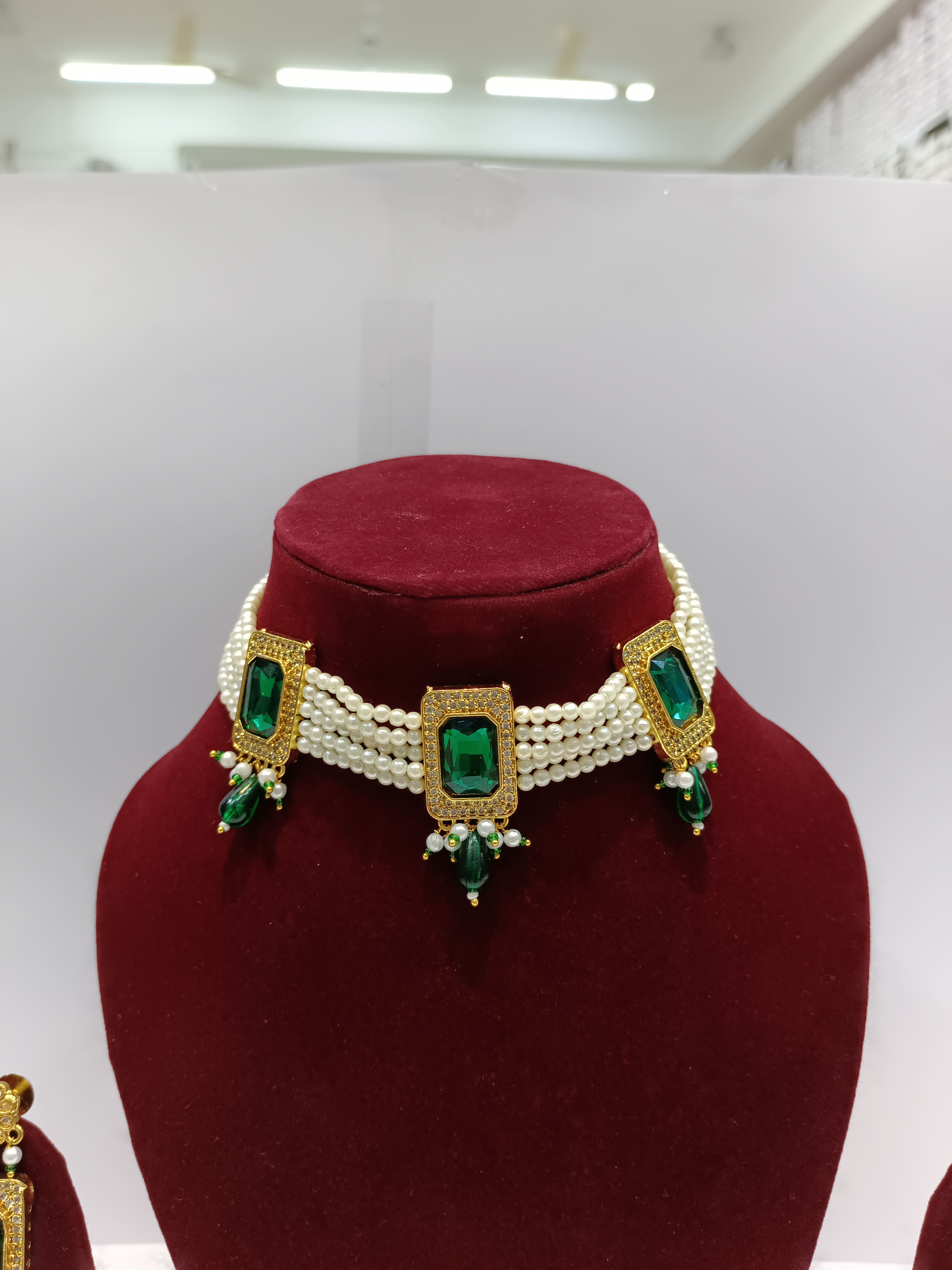 jewellery set rajasthani mohan kanthi/desi kanthi/aad/mut/tediya/hasli/kanti/tuchi/tusi