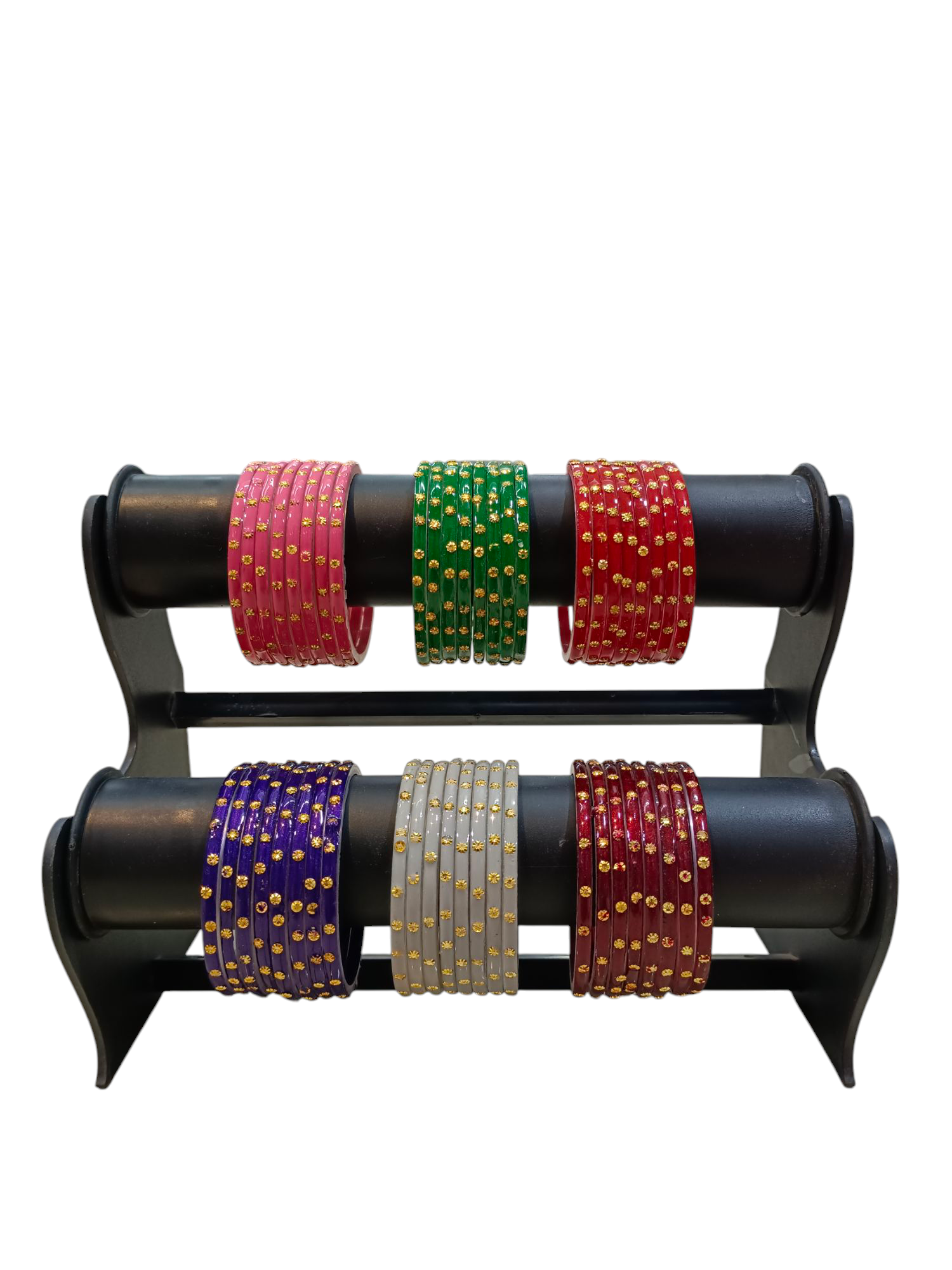 plastic bangles combo set