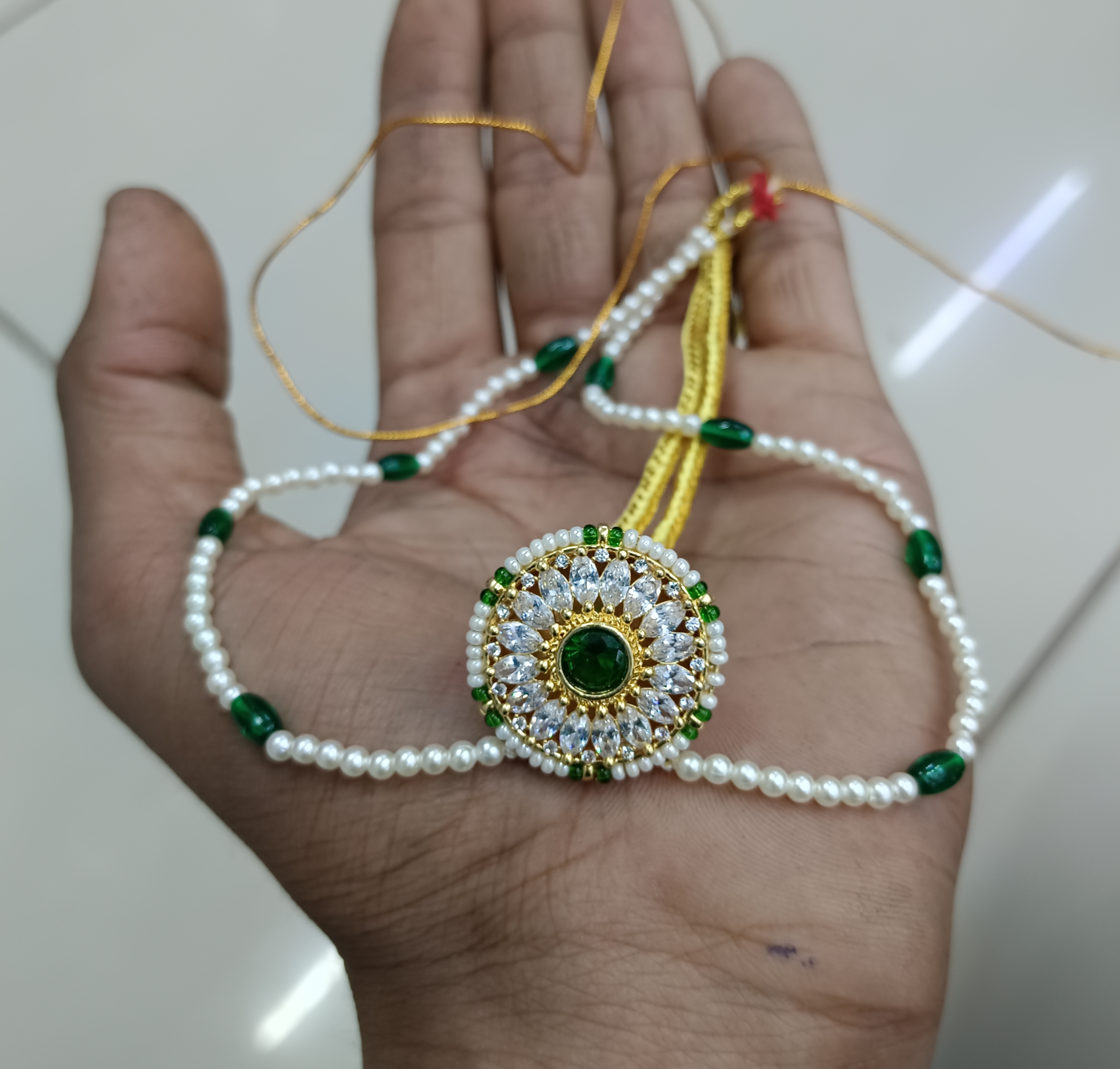 Traditional Indian Maang Tikka