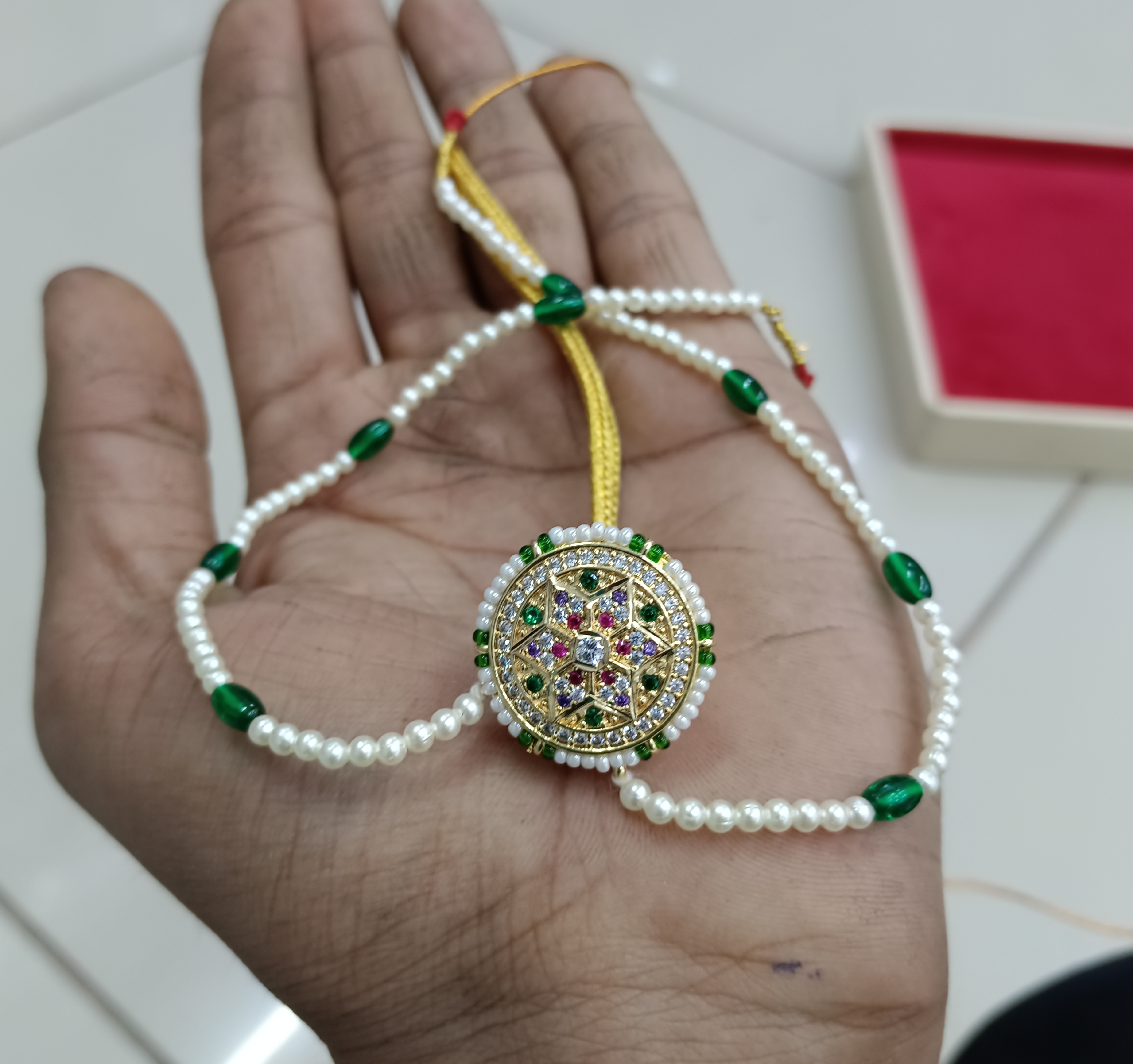 Traditional Indian Maang Tikka