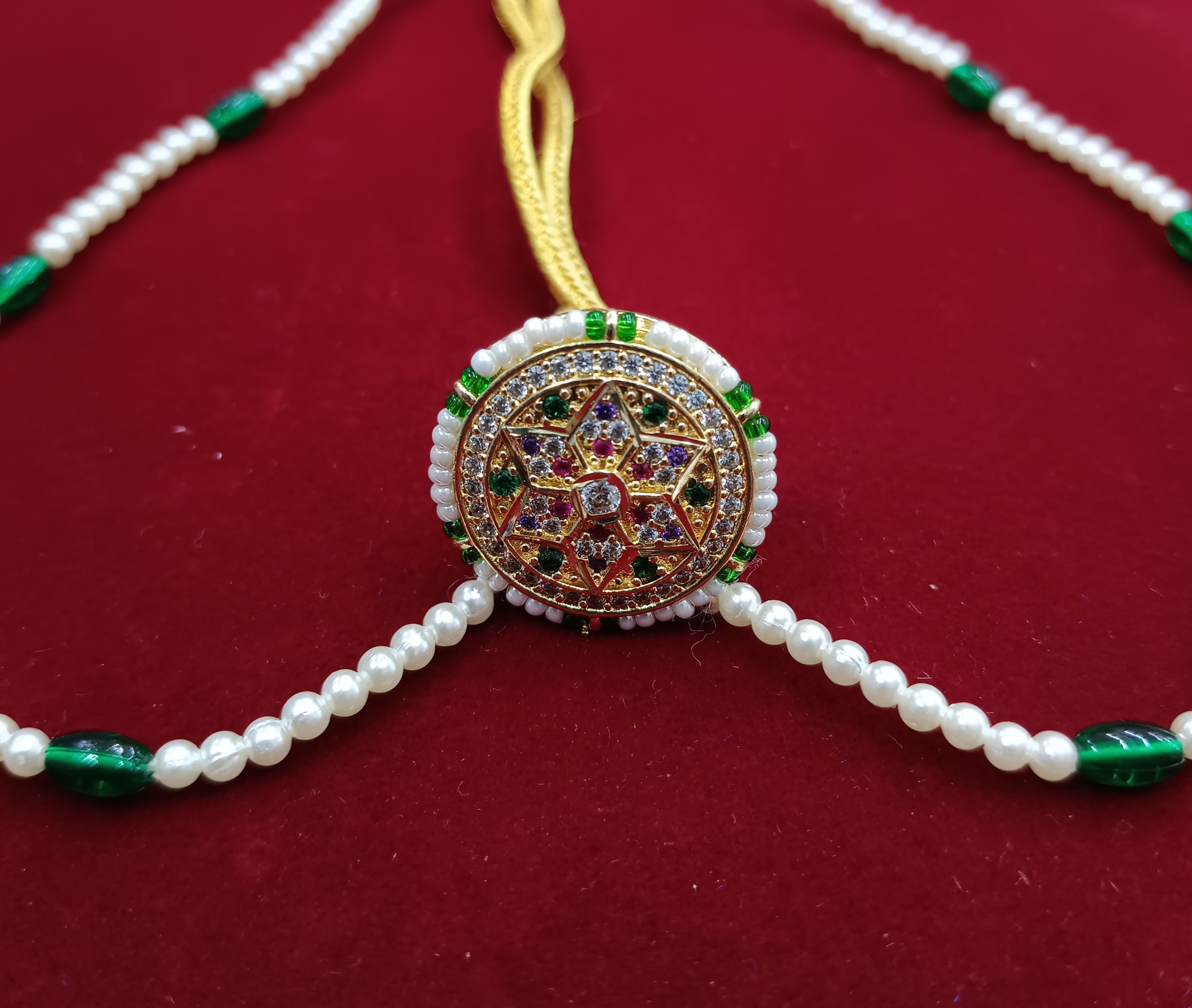 Traditional Indian Maang Tikka