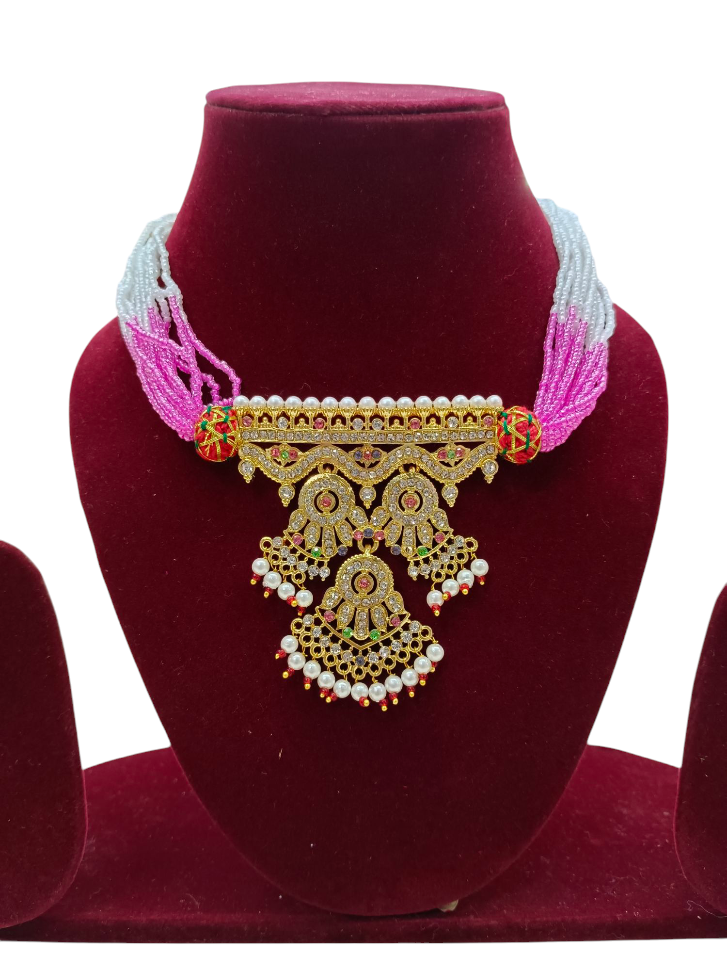 Traditional Handmade Beaded Necklace