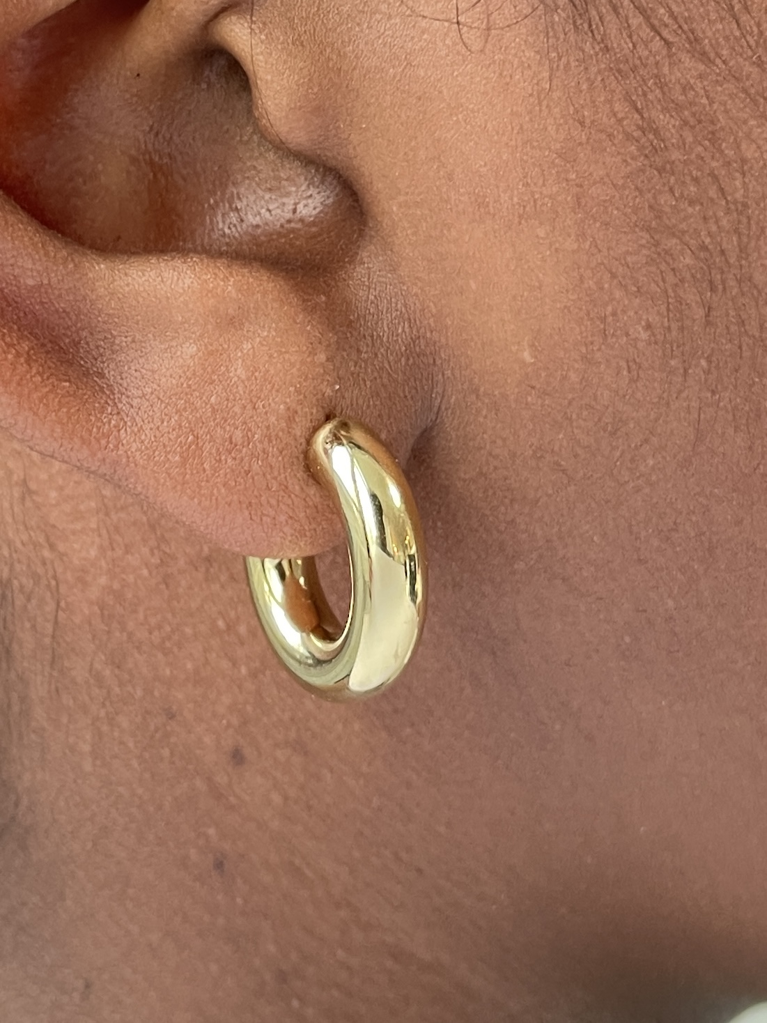 Créoles dorées Lola 