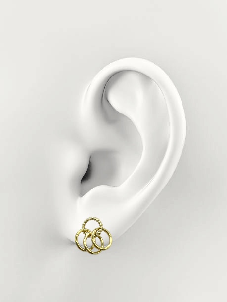 Boucles d'oreilles Sirine