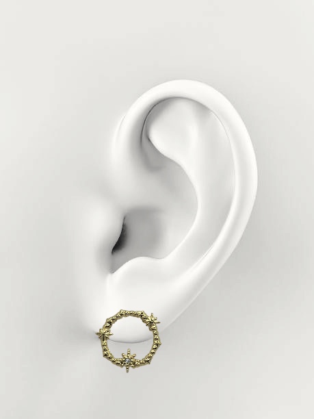 Boucles d'oreilles Amy