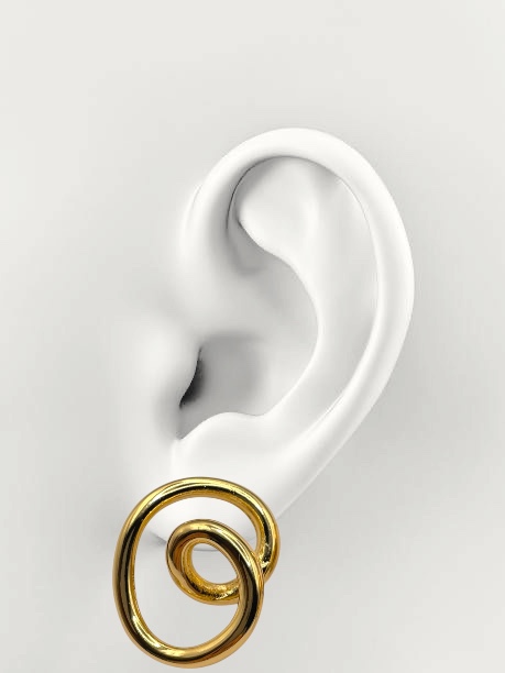 Boucles d'oreilles Navy