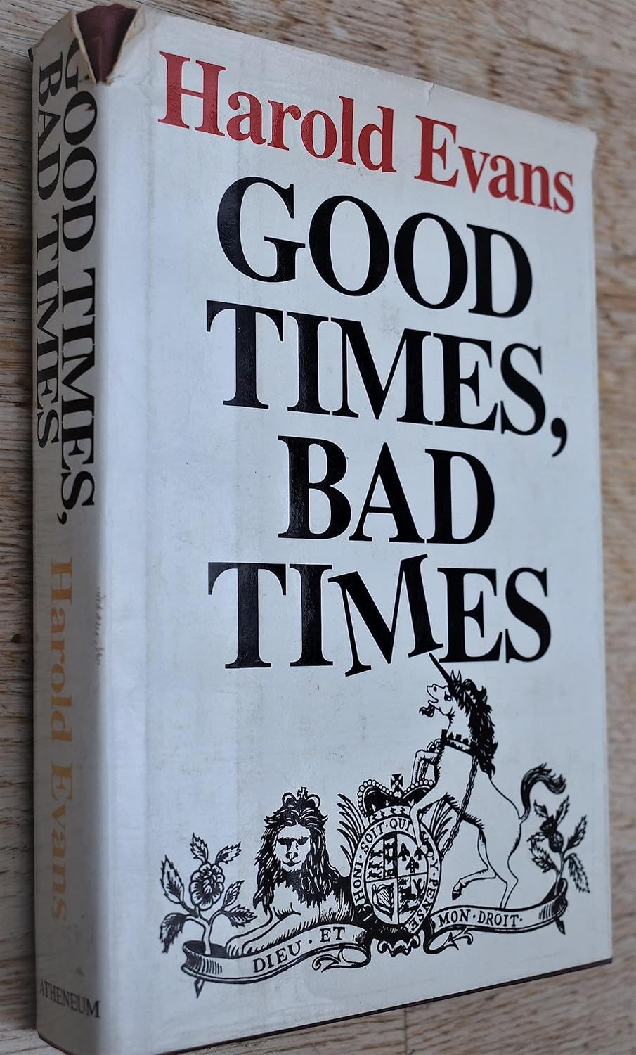 Good times, bad times Tapa dura – 1 Enero 1984 de Harold Evans (Author)