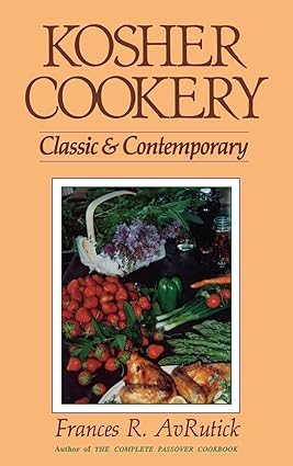 Kosher Cookery: Classic and Contemporary Tapa dura – 1 Enero 1989 de Frances R. AvRutick (Author)