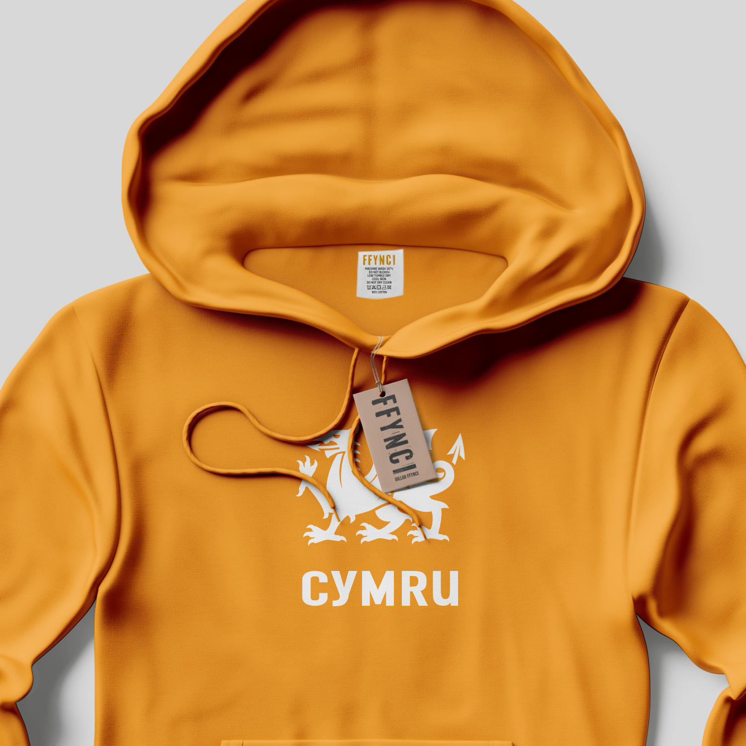 Hwdi DDRAIG CYMRU - DRAGON CYMRU Graphic hoodie