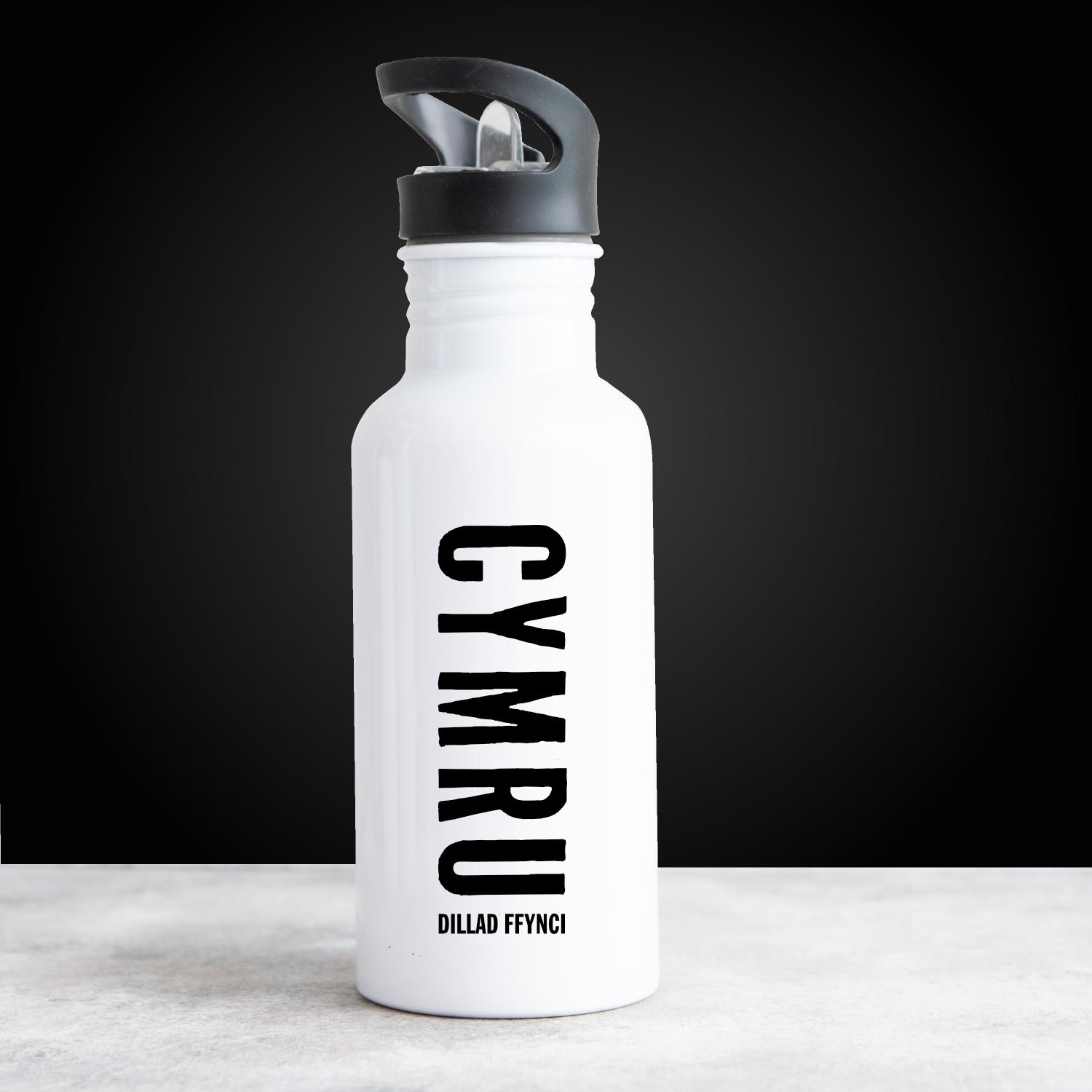 Steel Water Bottle - CYMRU