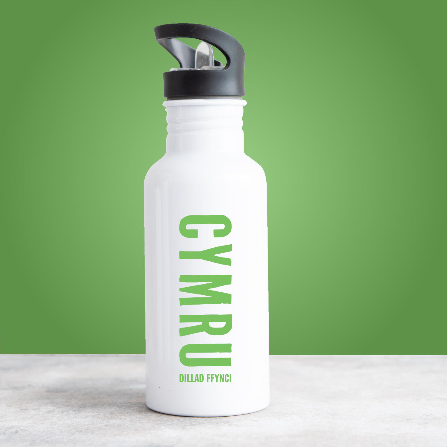 Steel Water Bottle - CYMRU