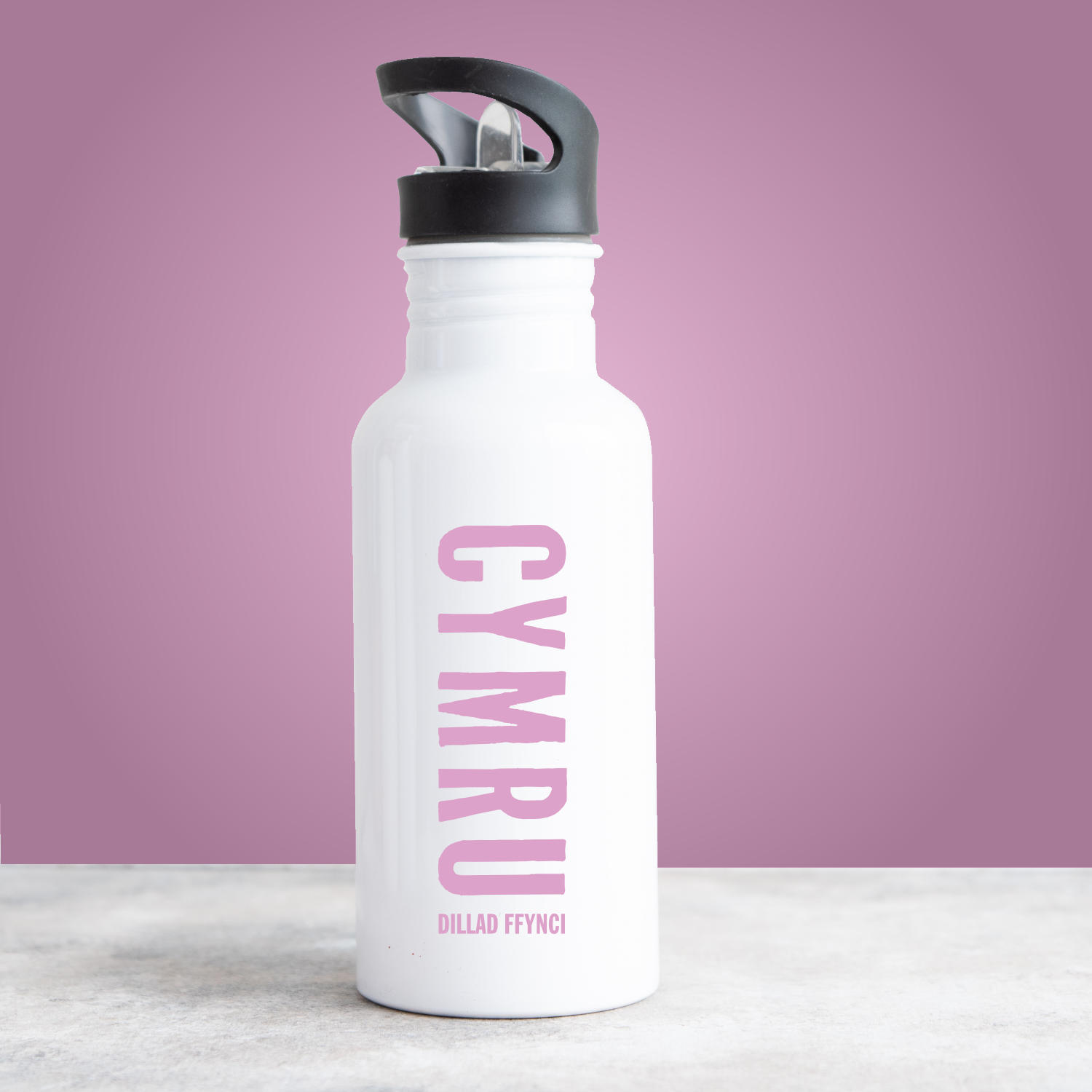 Steel Water Bottle - CYMRU