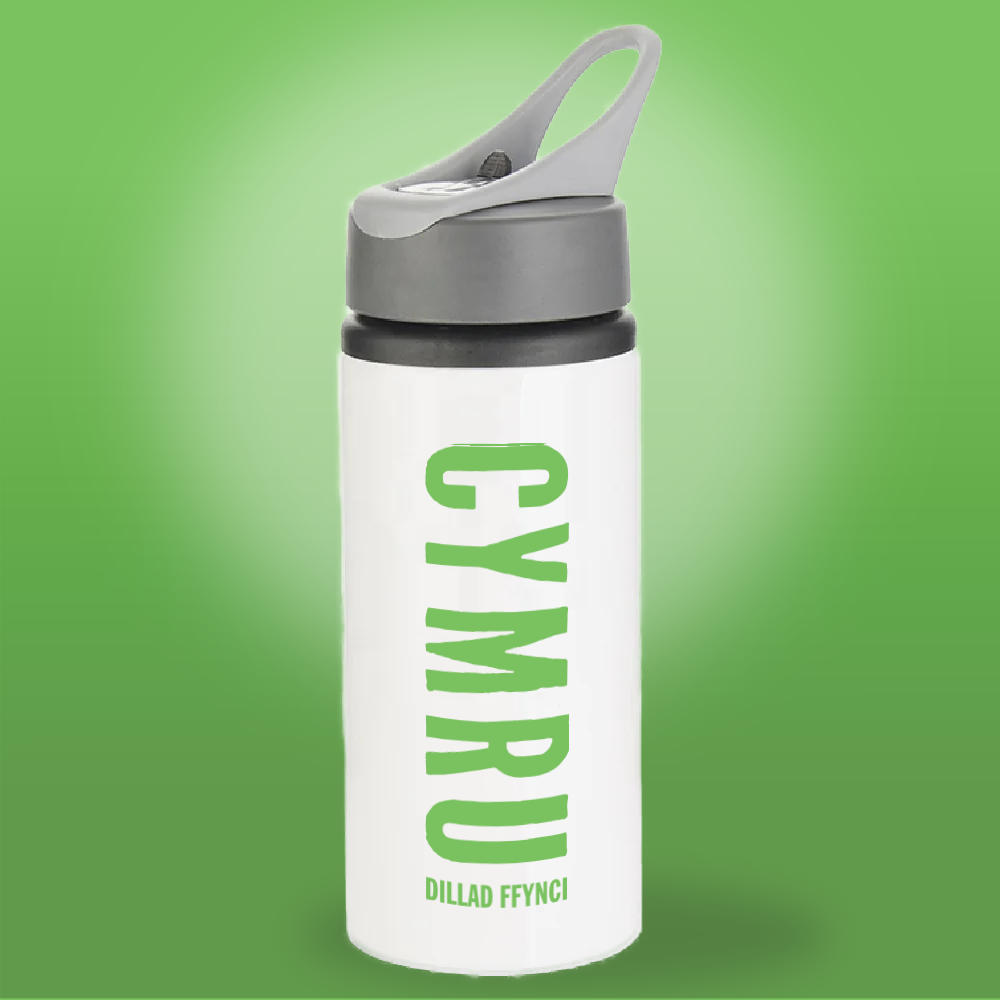 Aluminium Water Bottle - CYMRU