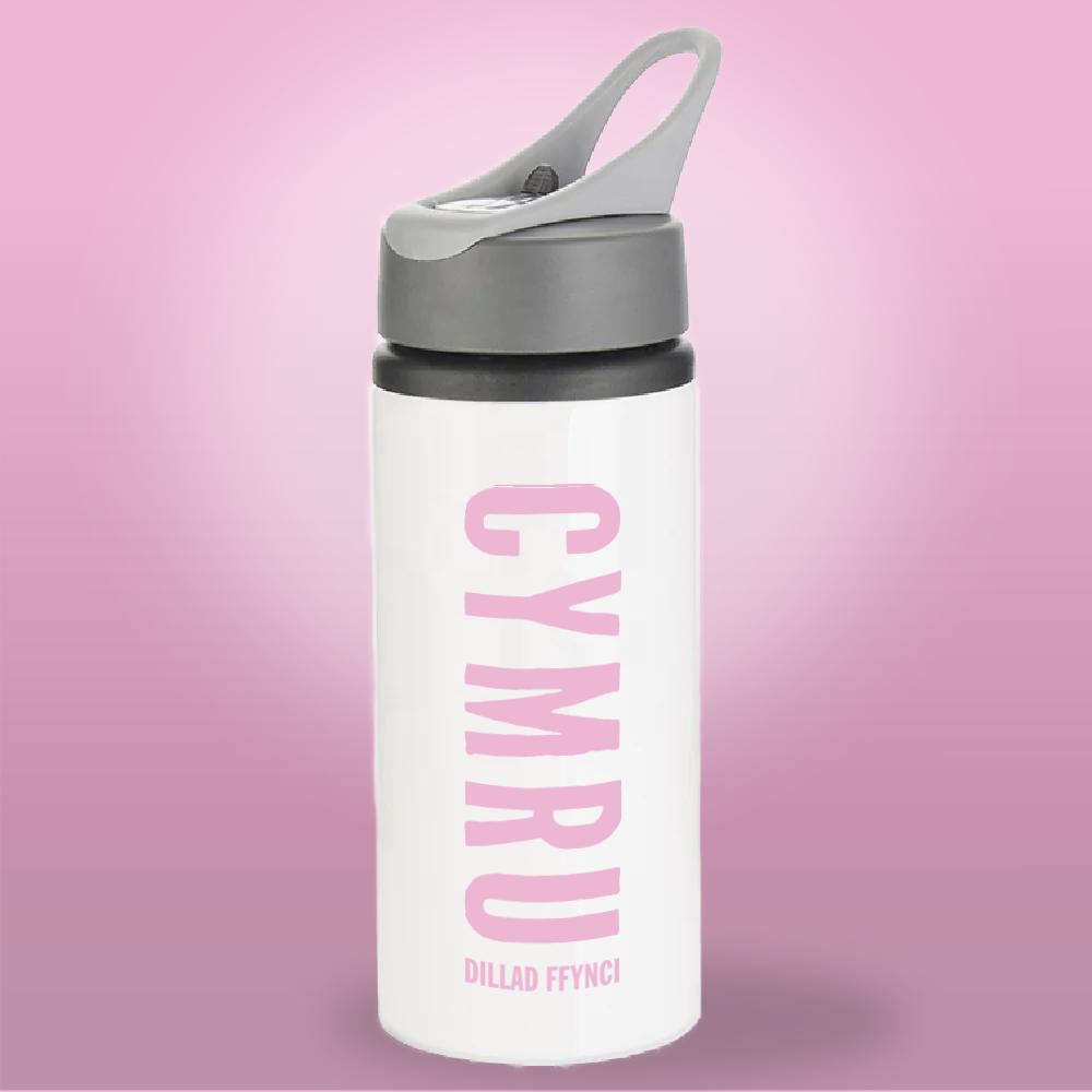 Aluminium Water Bottle - CYMRU