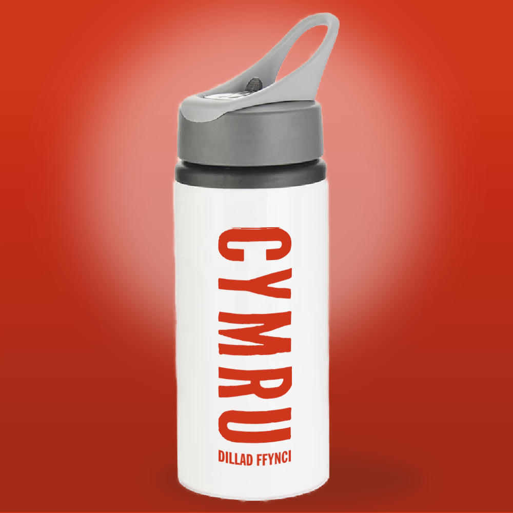 Aluminium Water Bottle - CYMRU