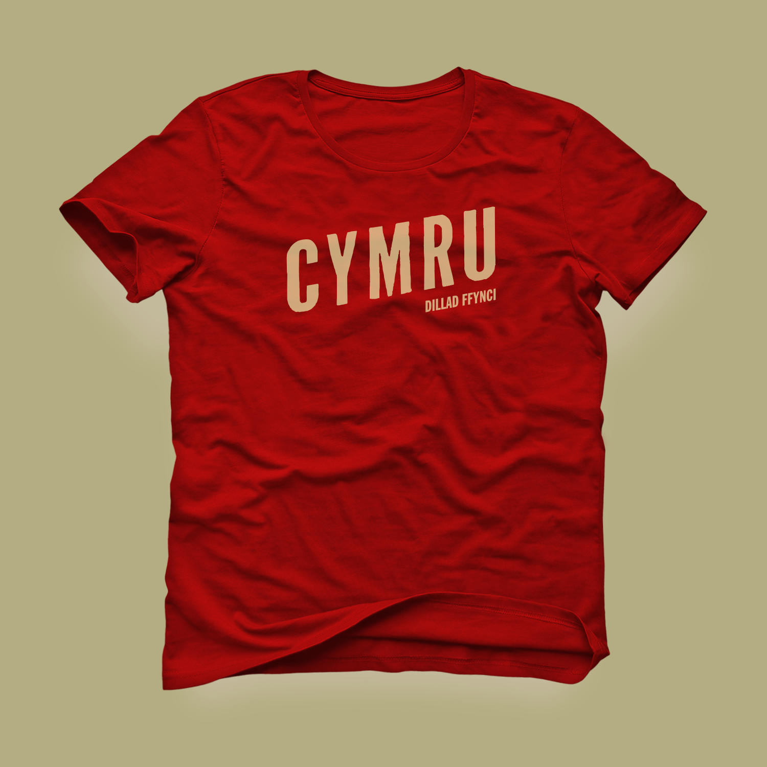 Crys CYMRU - slanted logo CYMRU Graphic T-Shirt