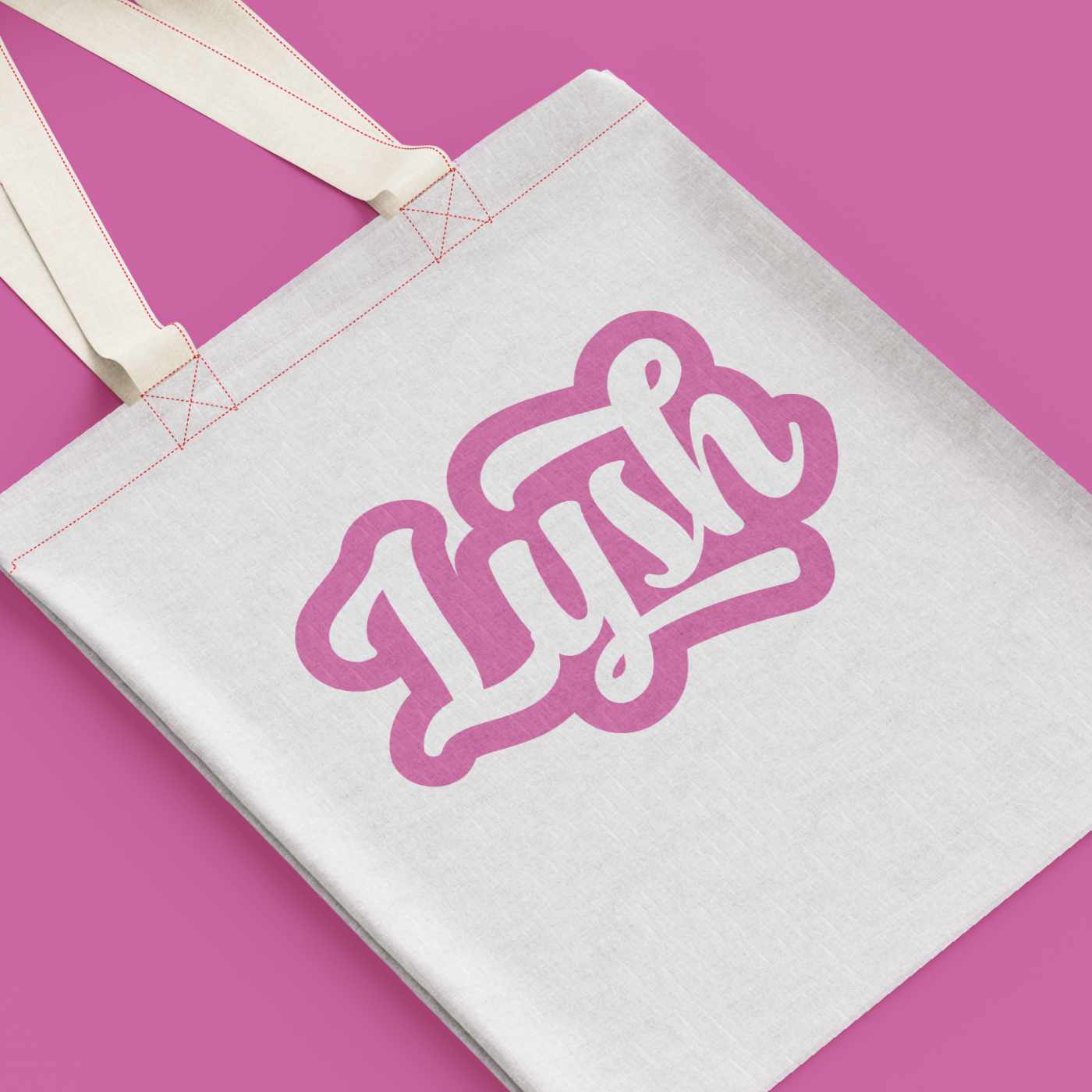 Calligraphic Lysh Logo Tote Bag
