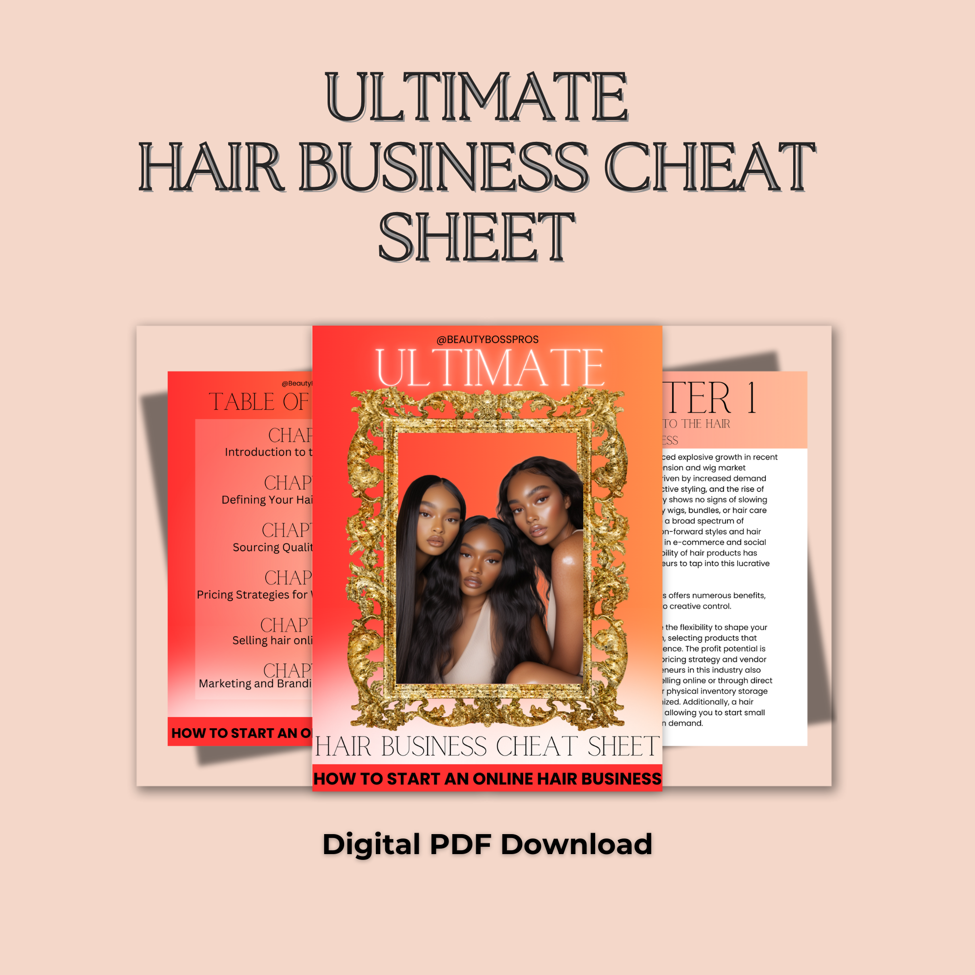 Ultimate Hair Business Cheat Sheet