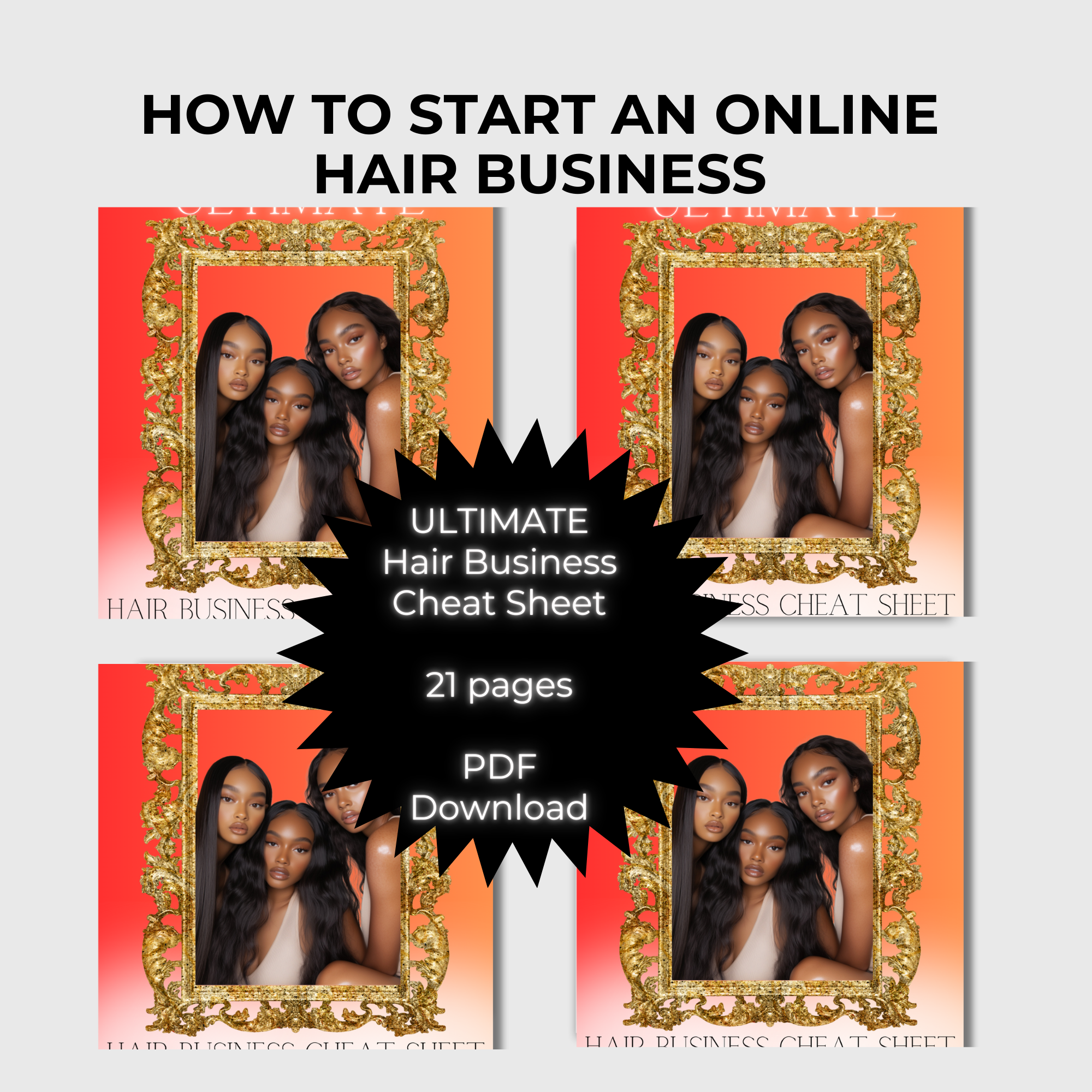 Ultimate Hair Business Cheat Sheet