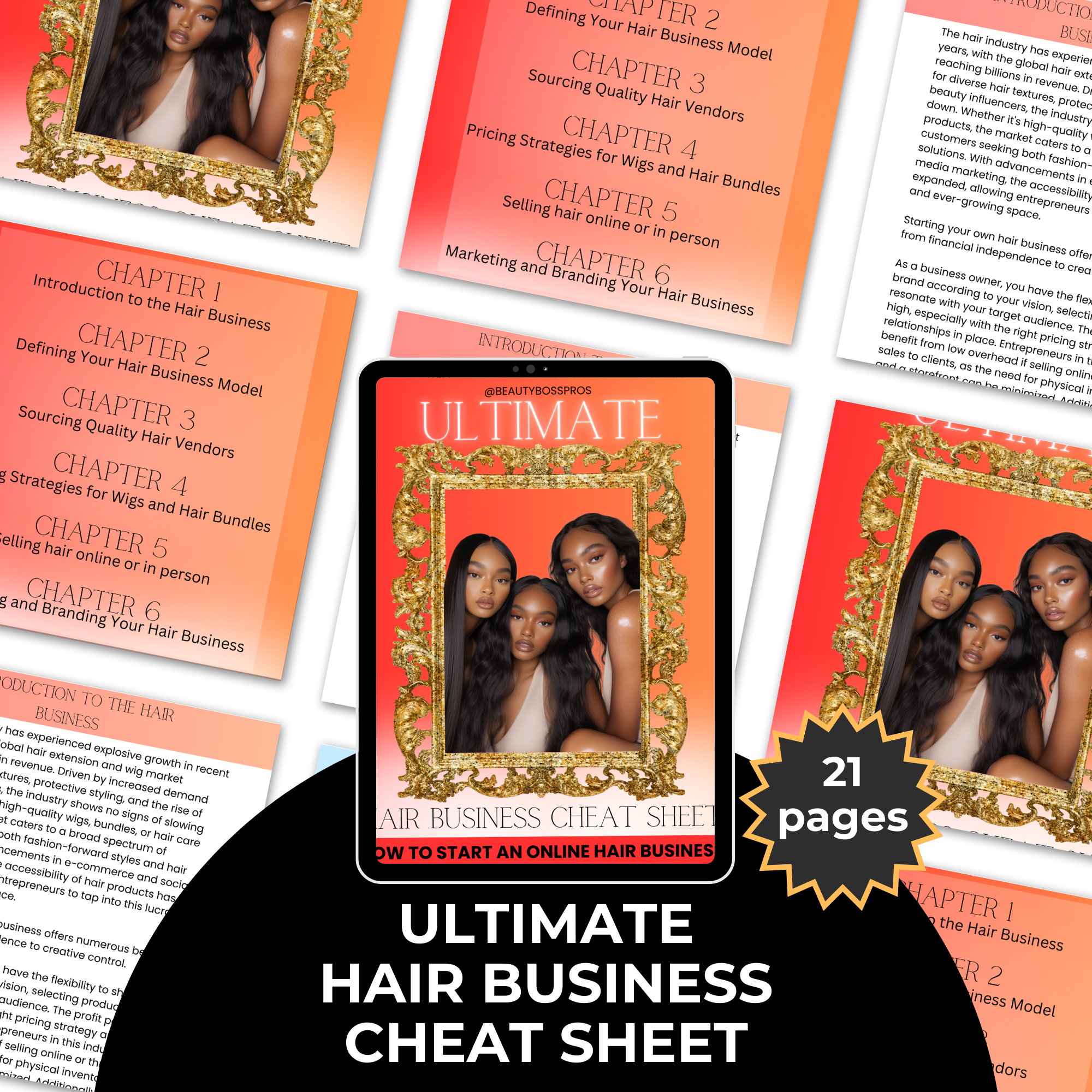 Ultimate Hair Business Cheat Sheet