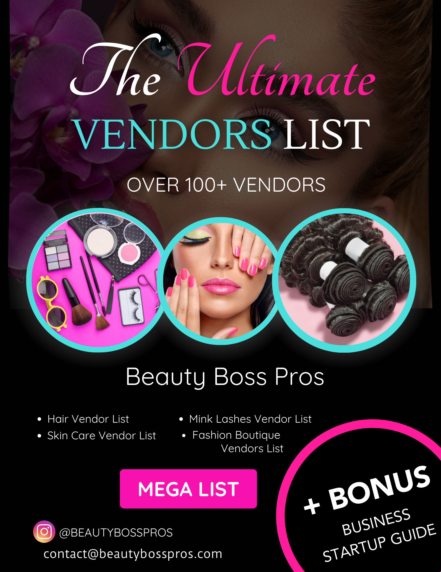The Ultimate Vendors List