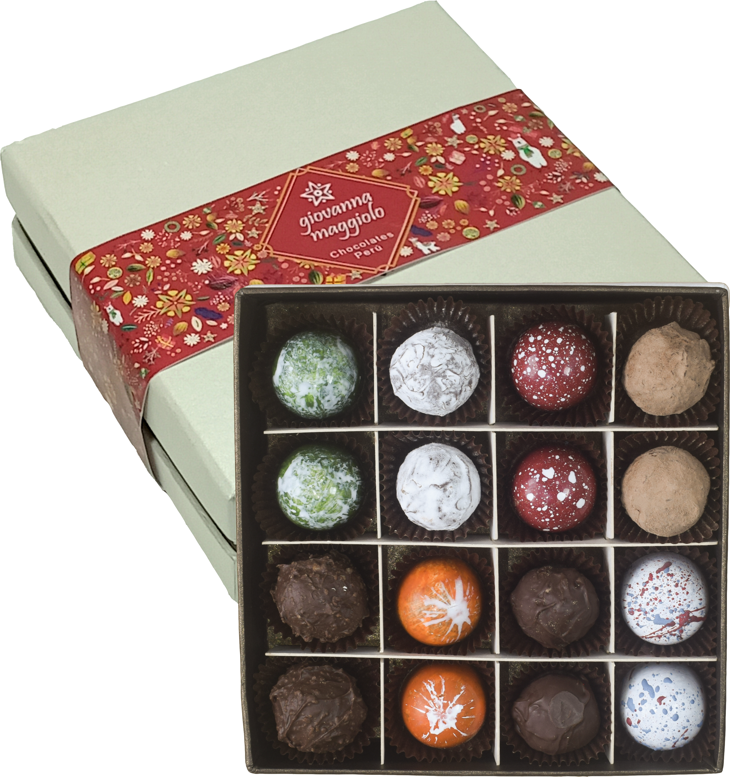 Caja de 16 Bombones