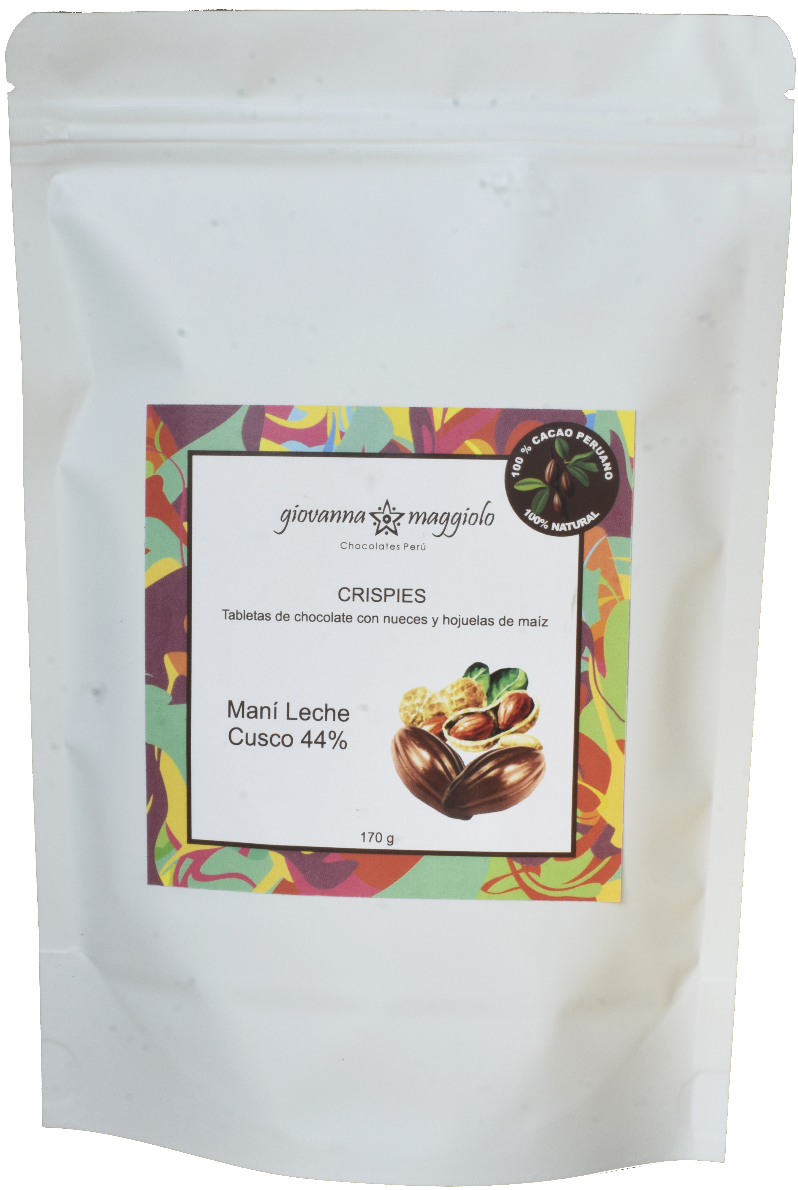 Crispies de Maní Leche Cusco 44%