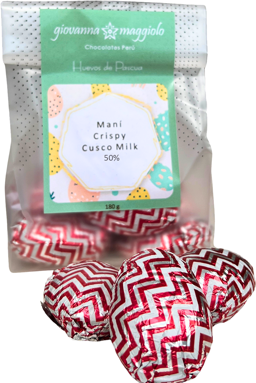 Maní Crispy Milk Cusco 50%