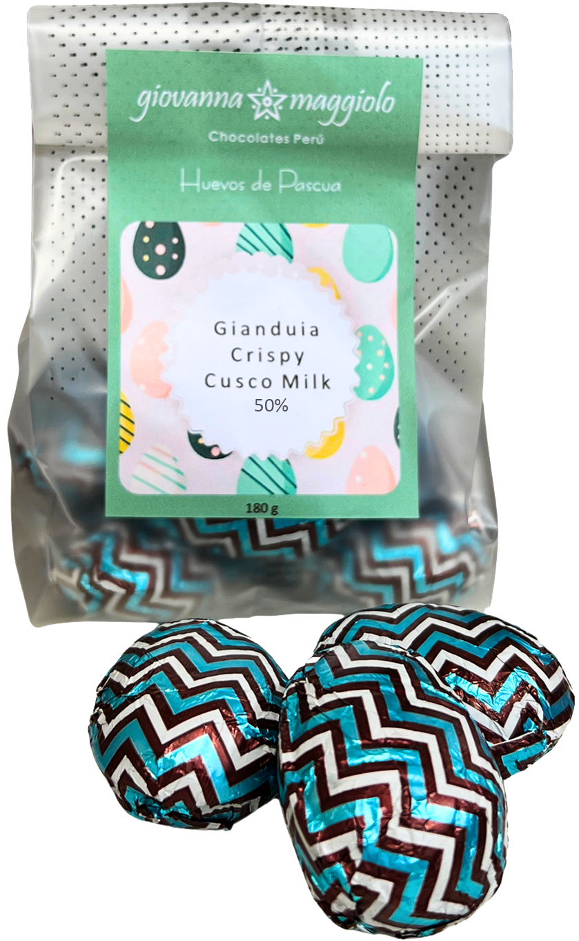 Gianduia Crispy Milk Cusco 50%