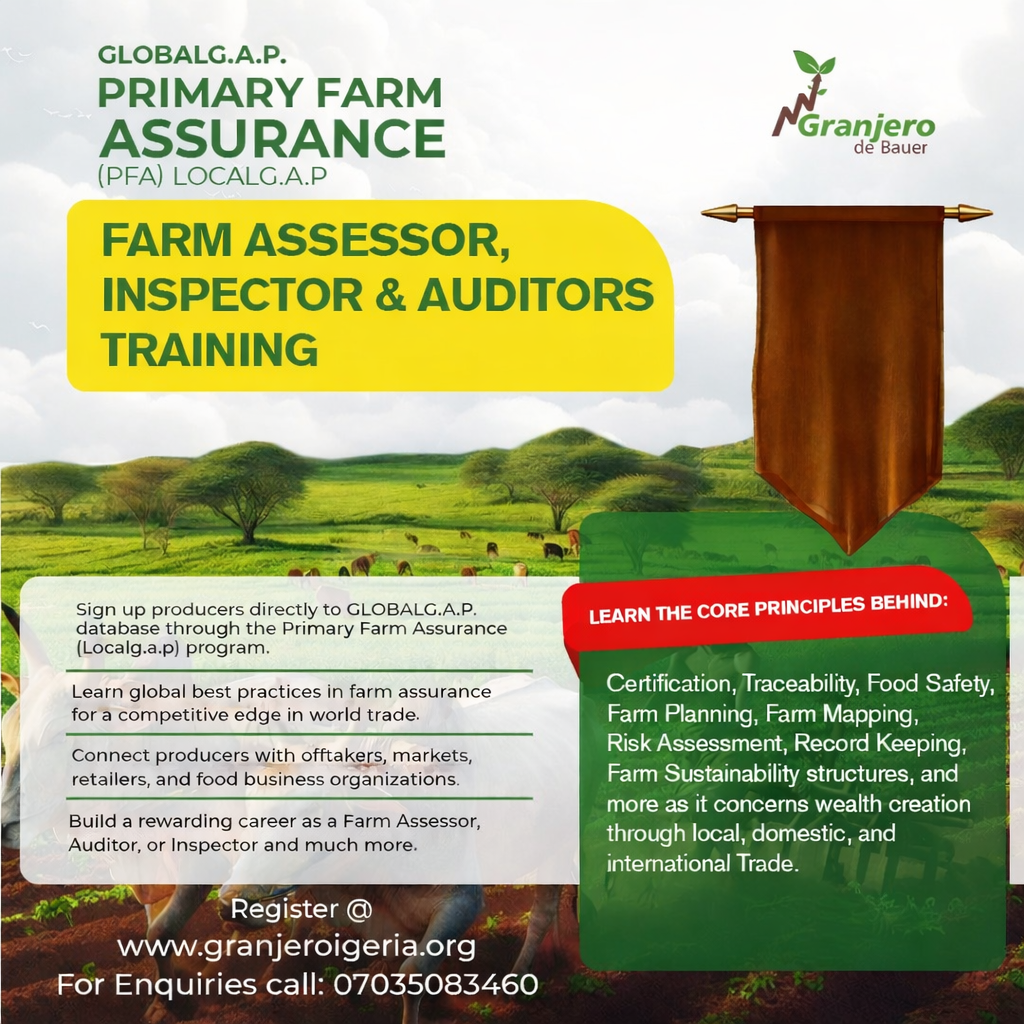 Farm Assessor, Inspector, Auditors Training