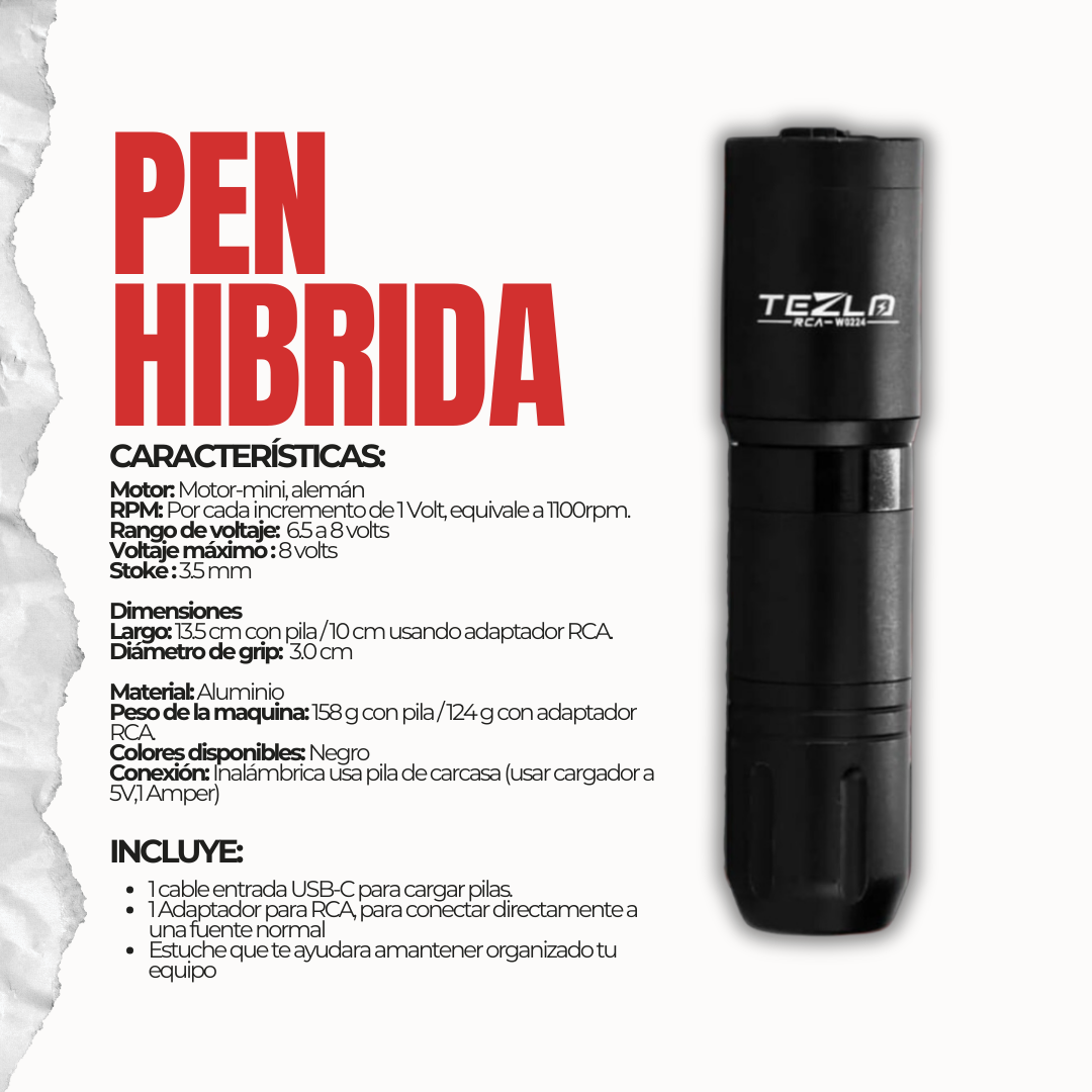 Pen Hibrida Tezla