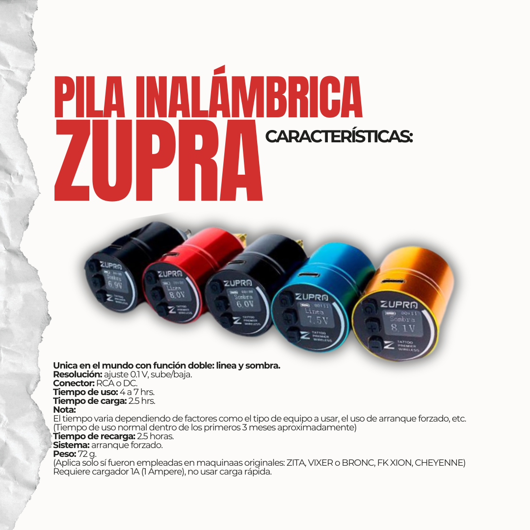 Pila Inalámbrica Tezla 