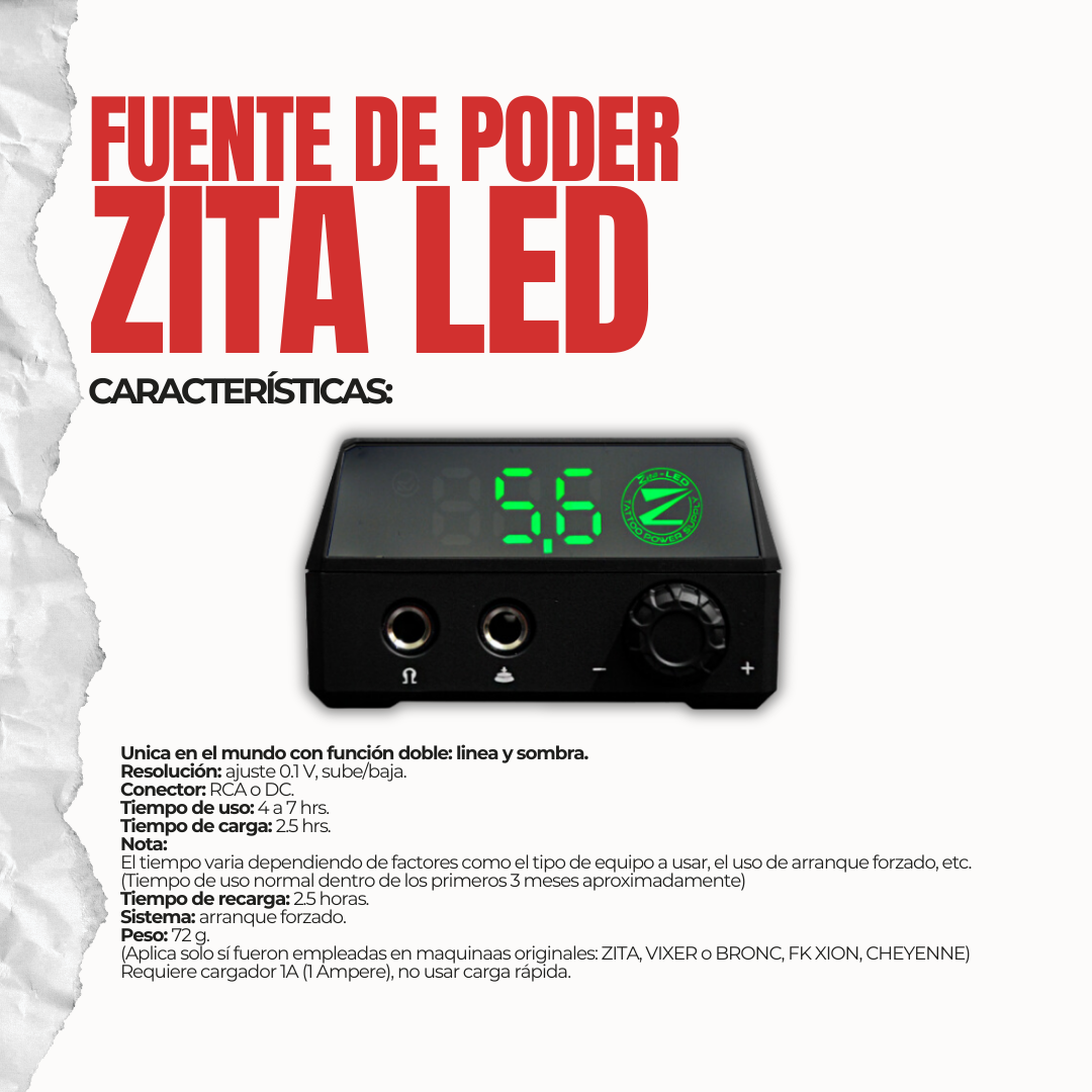 Fuente de poder Zita Led